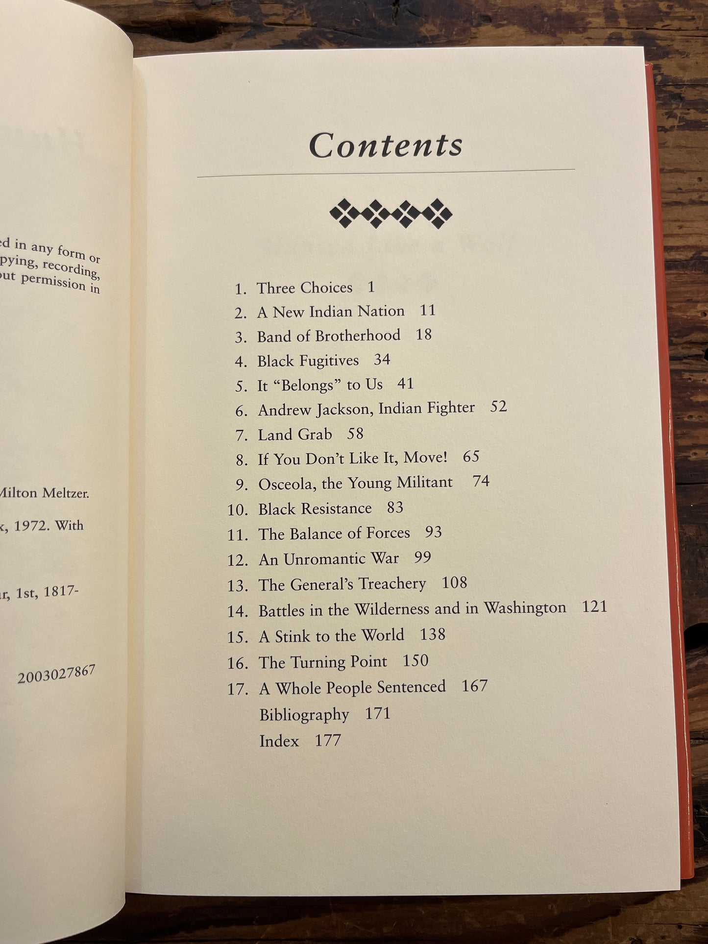 Hunted like a wolf, Milton Meltzer