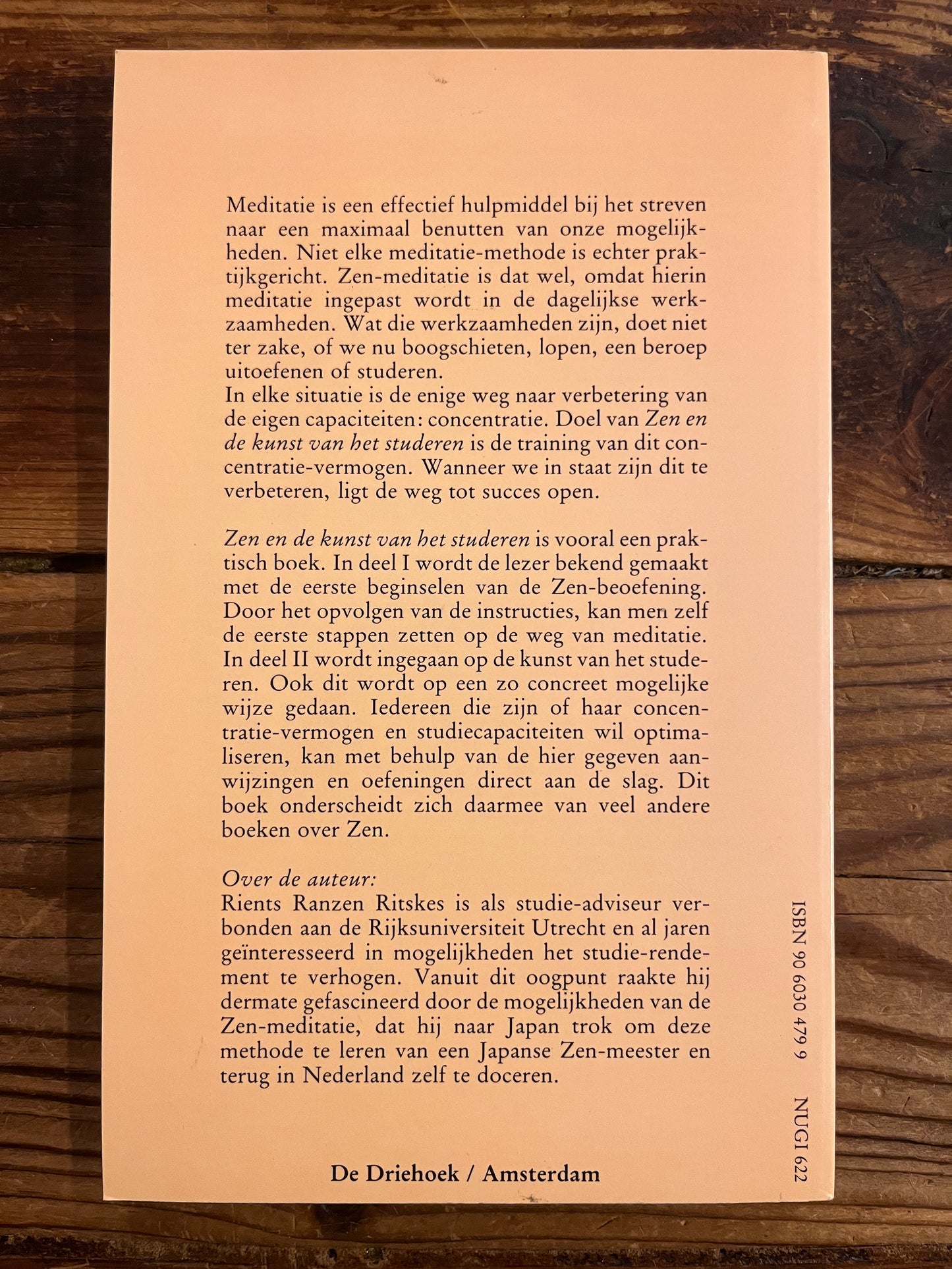 Zen en de kunst van het studeren, Rients R. Ritskes