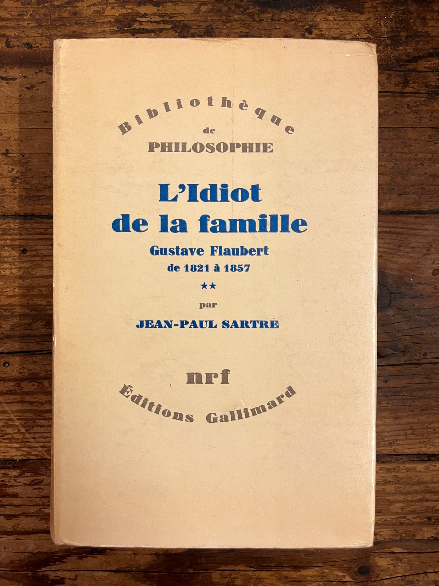 L'Idiot de la famille (set complet), Jean-Paul Sartre