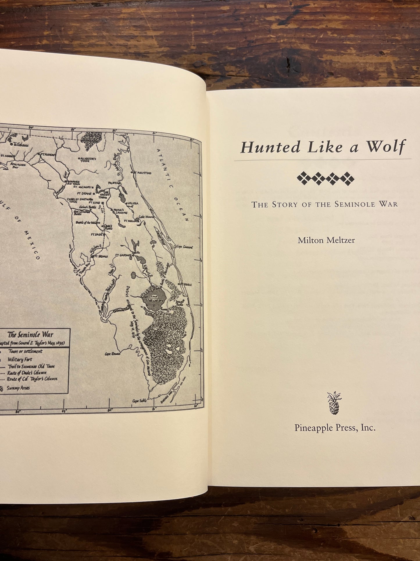 Hunted like a wolf, Milton Meltzer