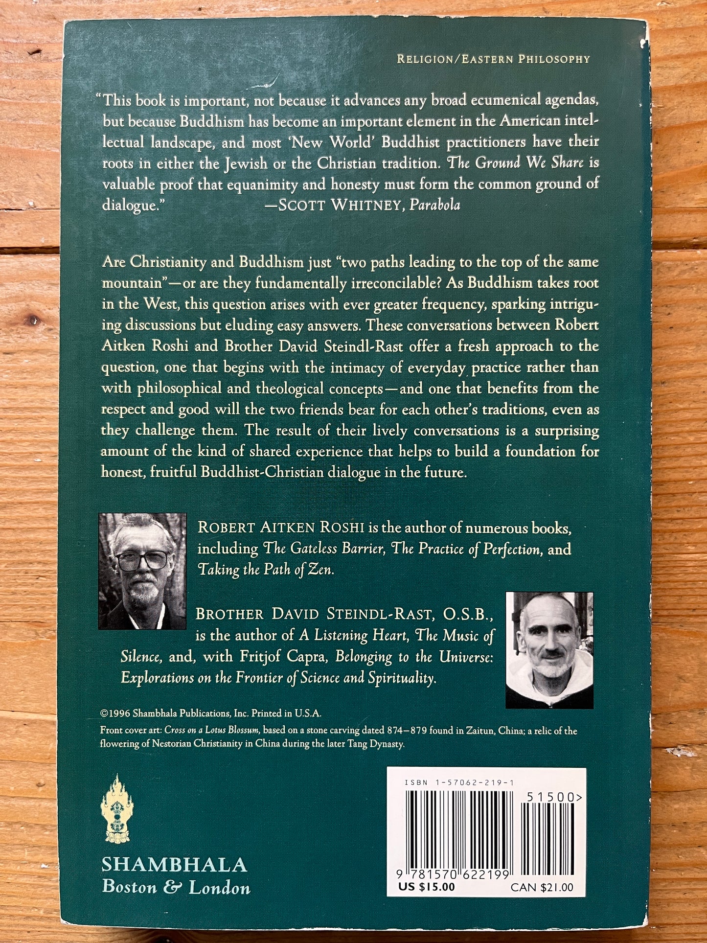 The ground we share, Robert Aitken & David Steindl-Rast