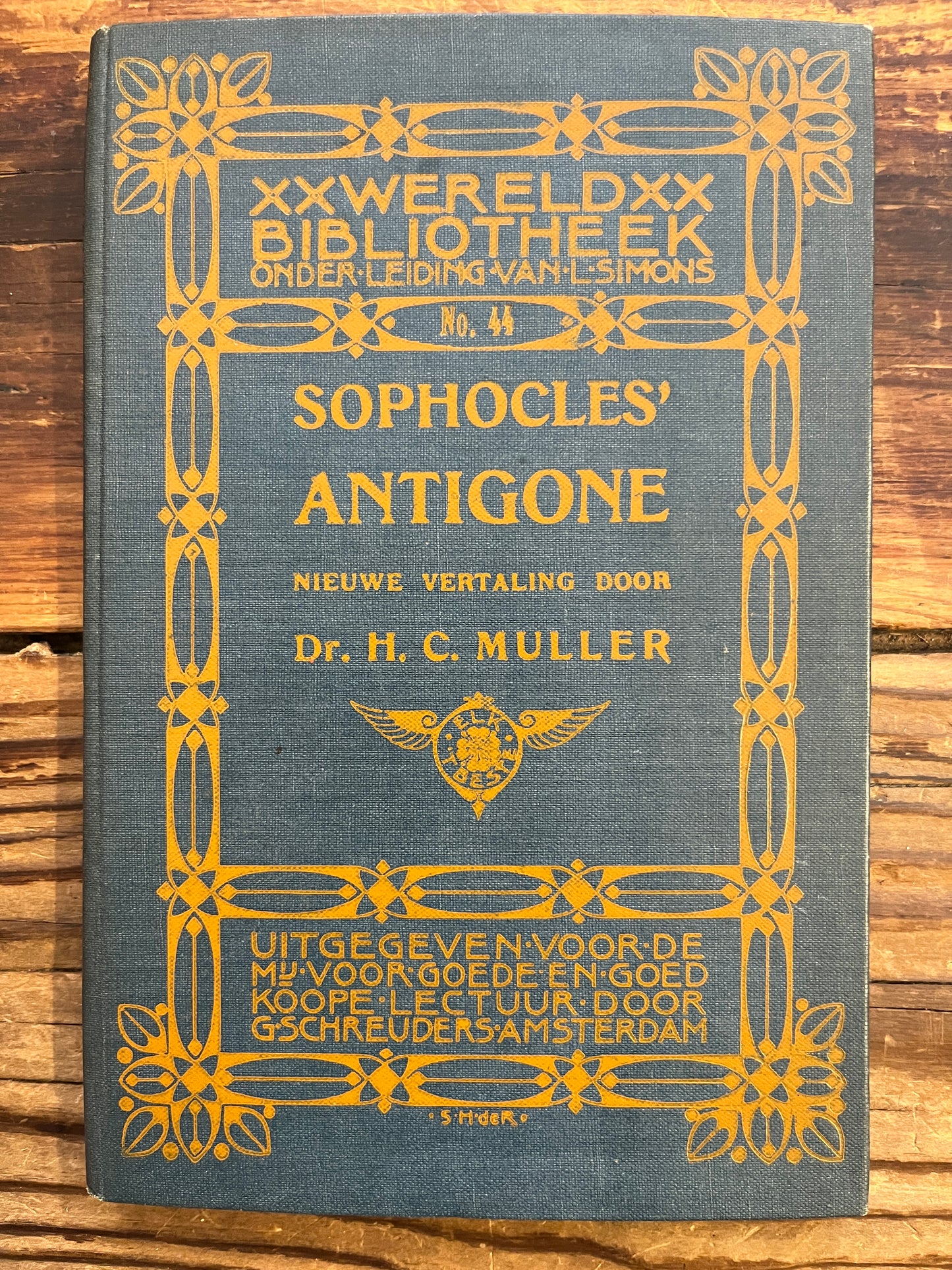 Sophocles’ Antigone, nieuwe vertaling door Dr. H.C. Muller