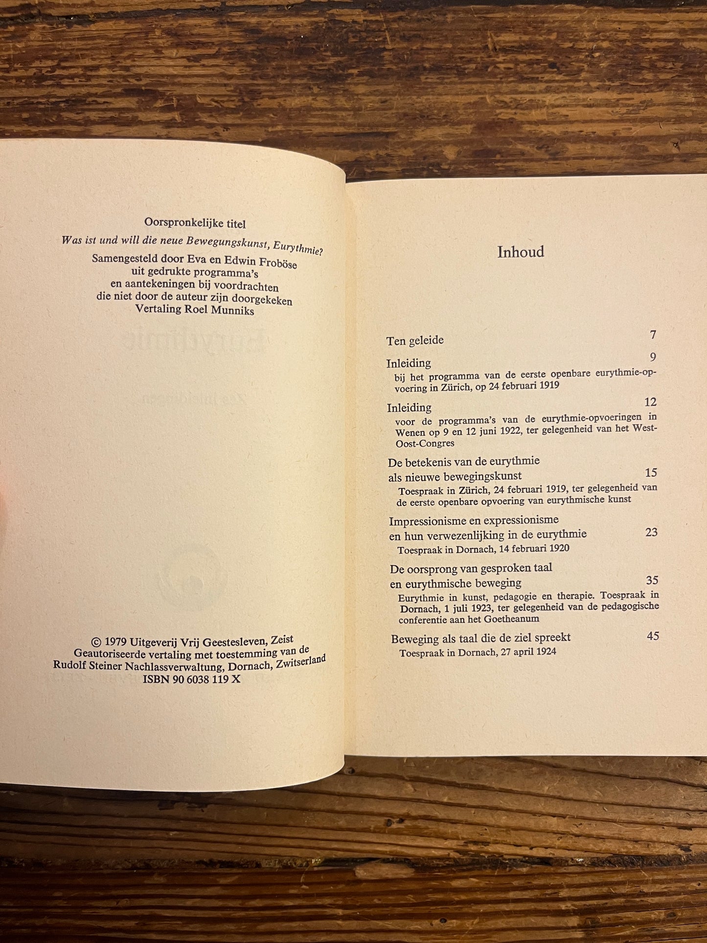 Eurythmie, Rudolf Steiner