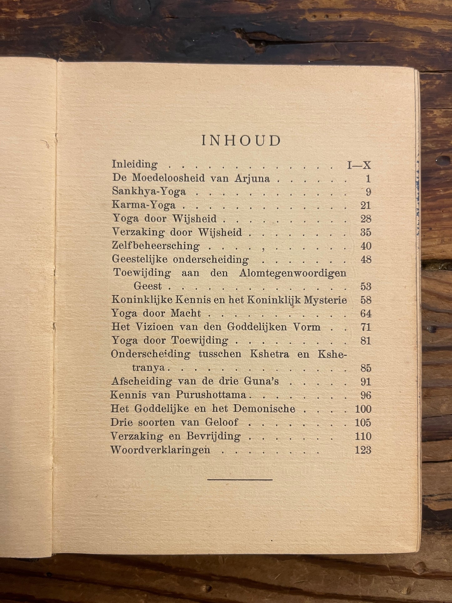 Bhagavad-Gita, het boek van Yoga, Nederlandse bewerking van Louis Kees, 1904