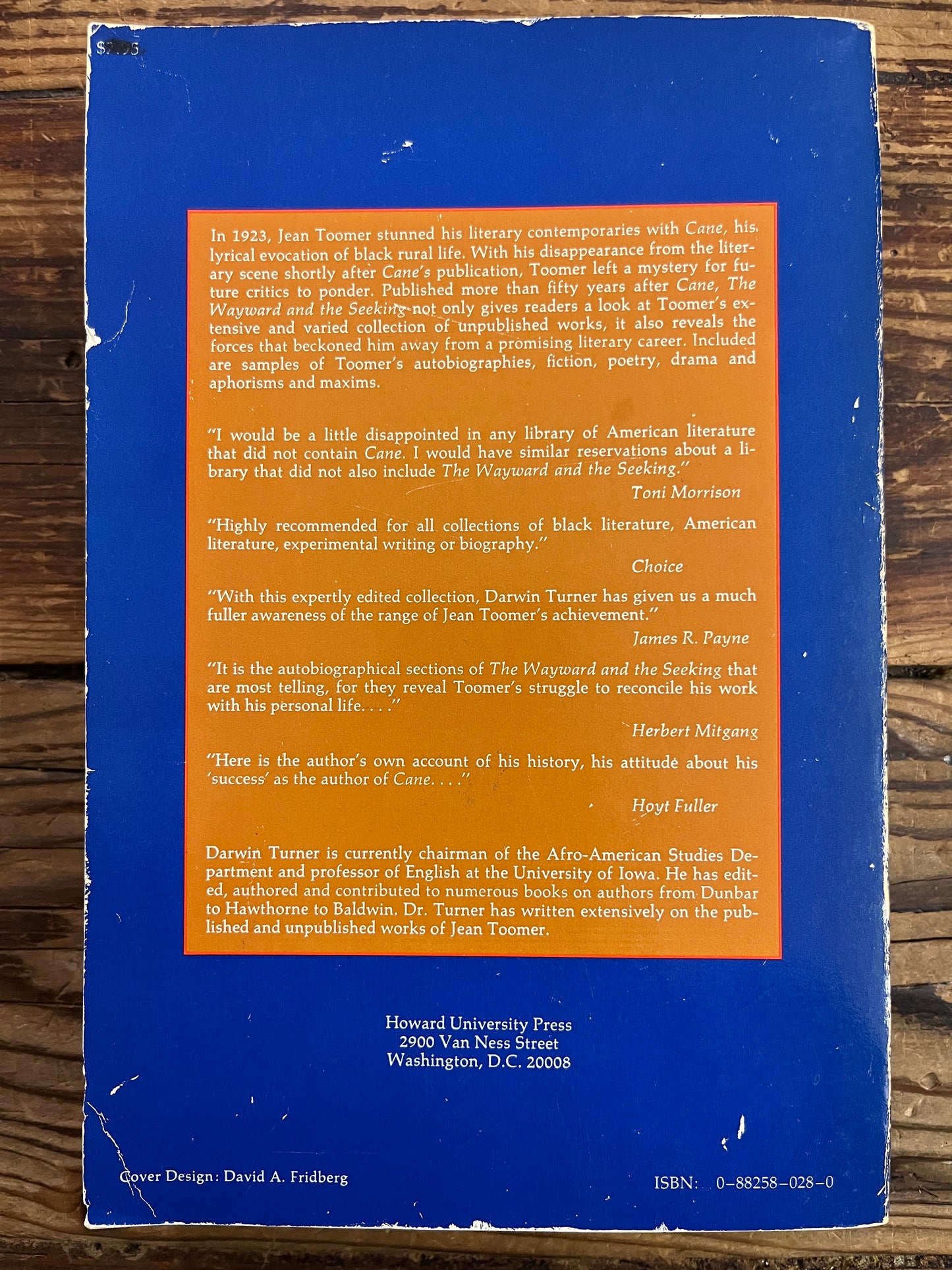 The Wayward and the Seeking, Jean Toomer