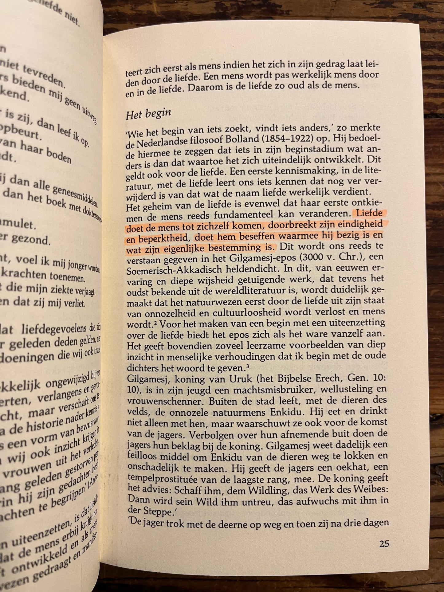 Vertoog over de liefde, J.V. Meininger