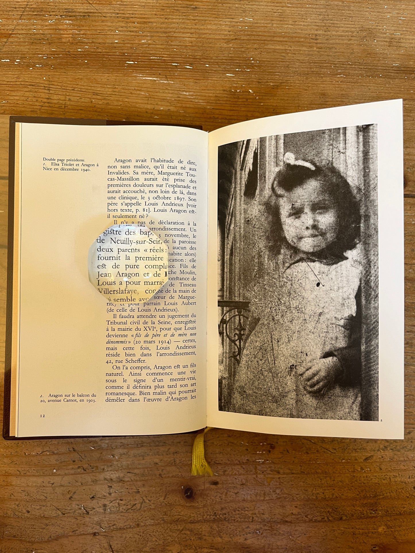 Album Aragon, Iconographie choisie et commentée par Jean Ristat