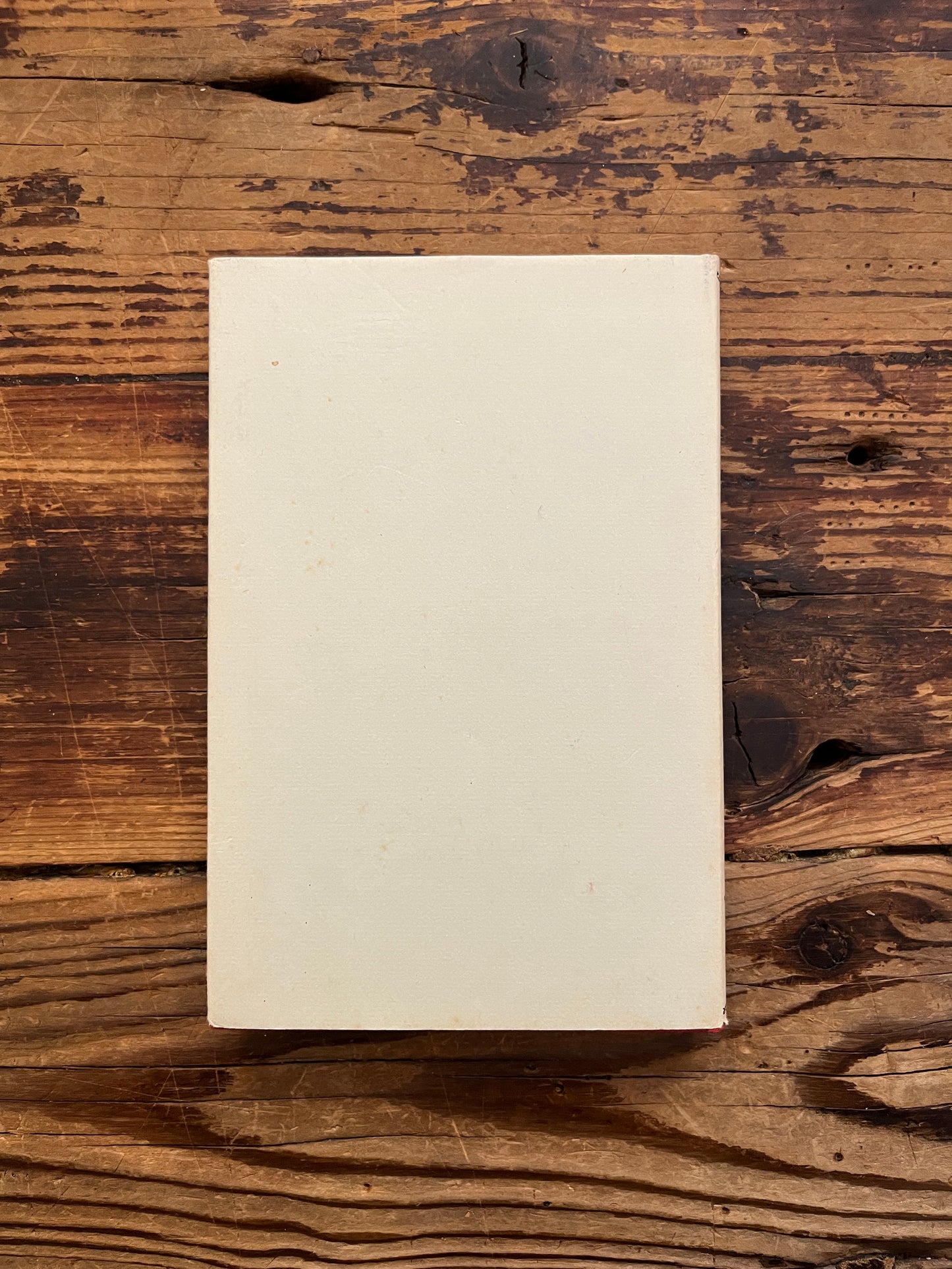 Back cover of book titled 'The Way of Immortality' by Ian Fearn on a wooden surface