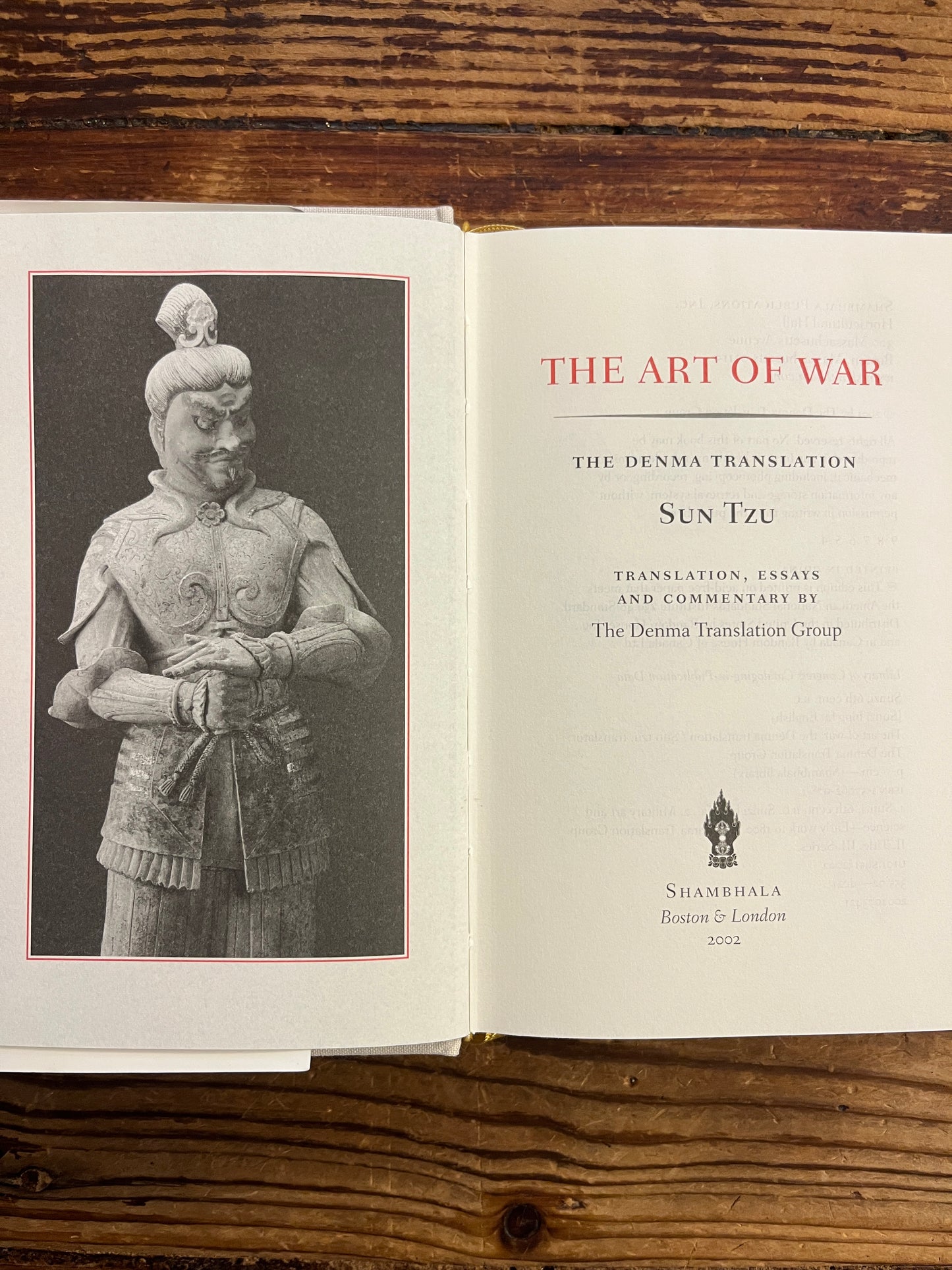The art of war, the Denma translation, Sun Tzu