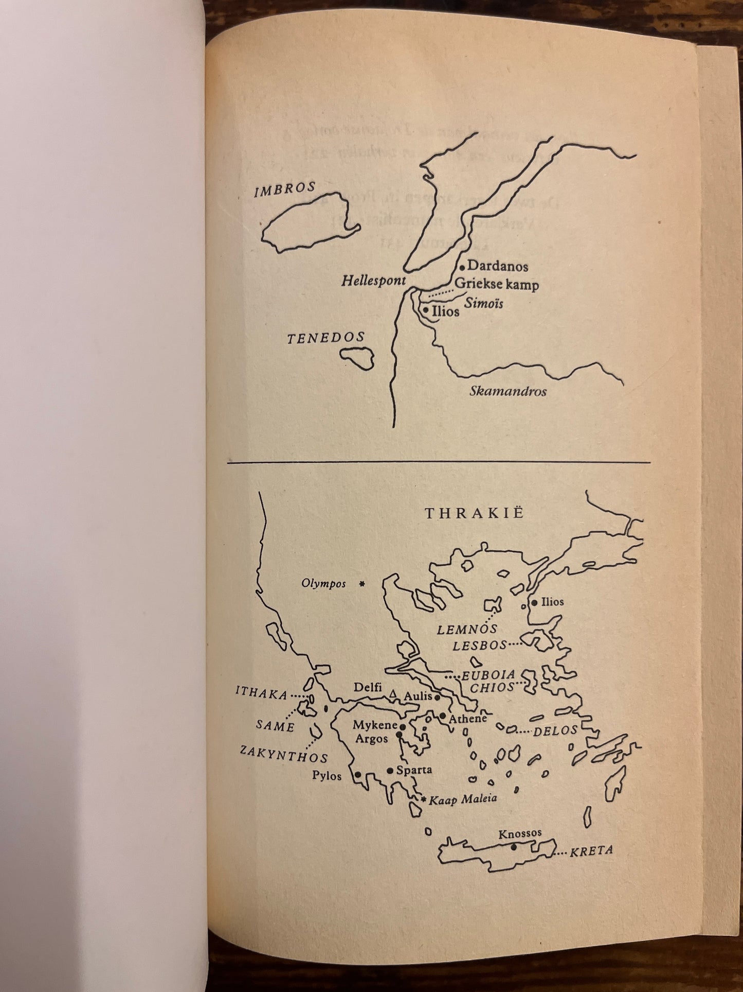 Ilios & Odysseus, Imme Dros, met tekeningen van Harrie Geelen