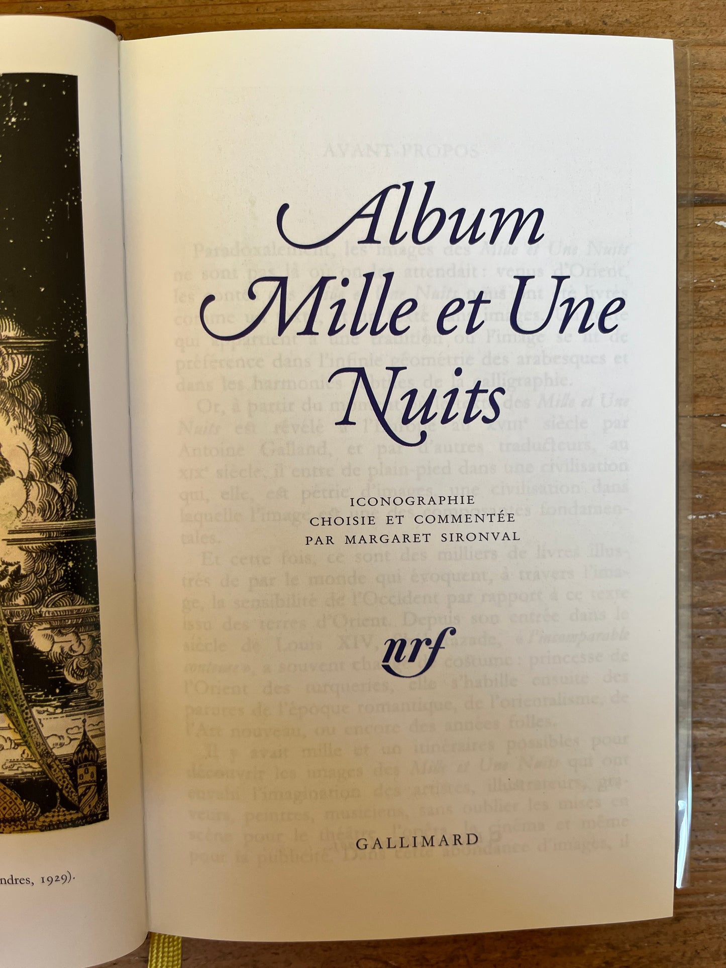 Album Mille et Une Nuits, Iconographie choisie et commentée par Margaret Simonval