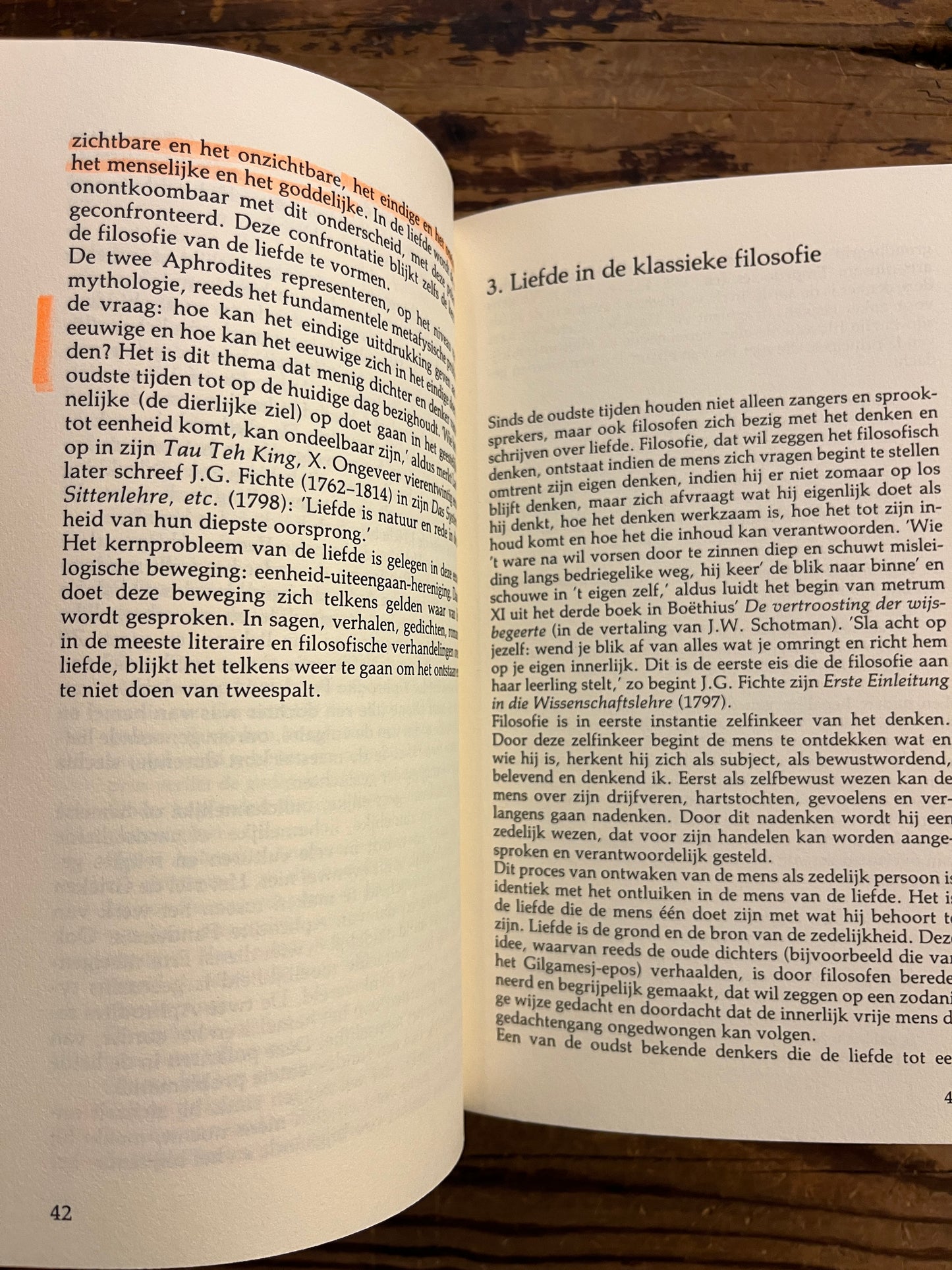 Vertoog over de liefde, J.V. Meininger