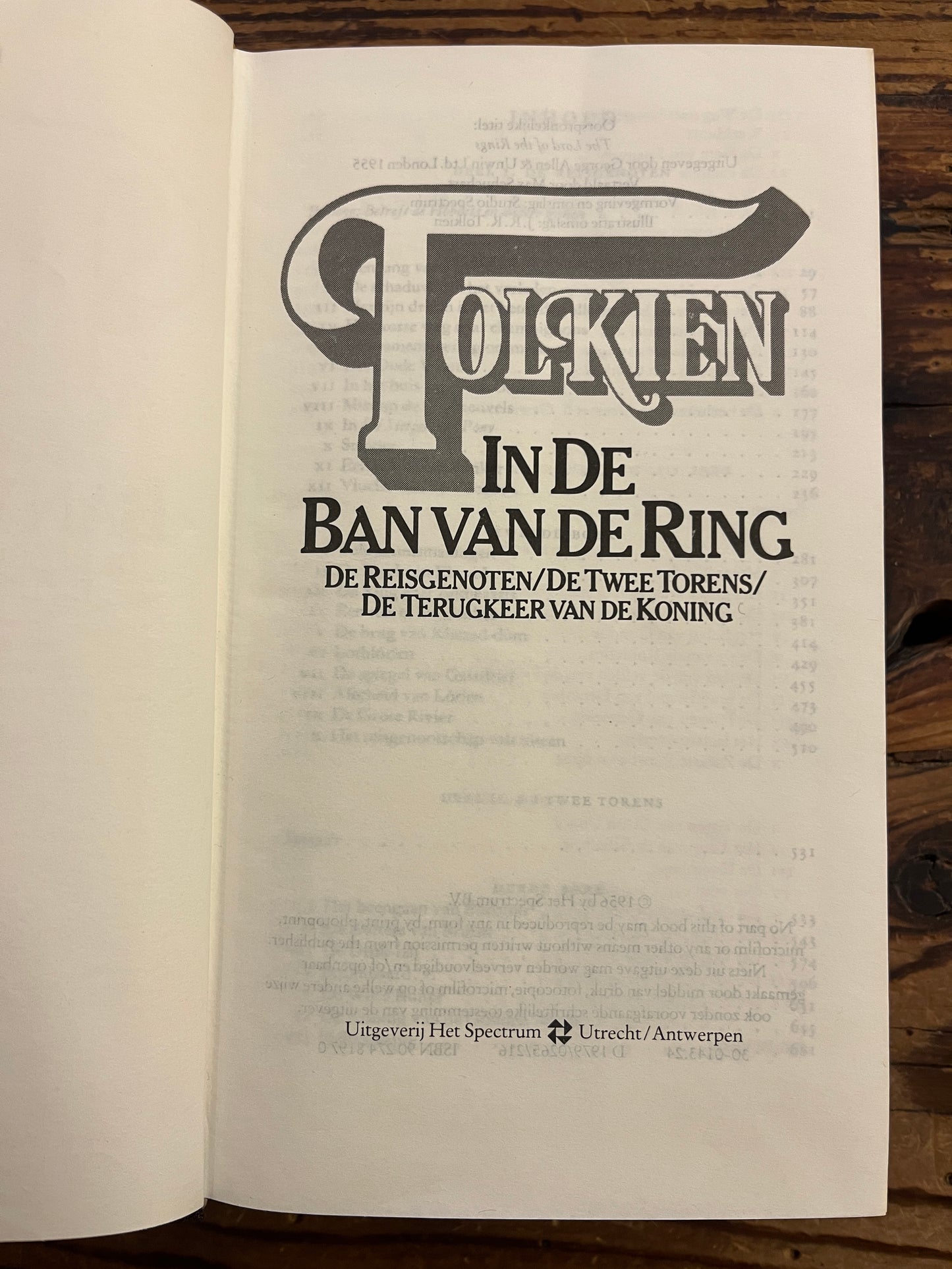 In de Ban van de Ring, 3 delen in 1 boek, J.R.R. Tolkien