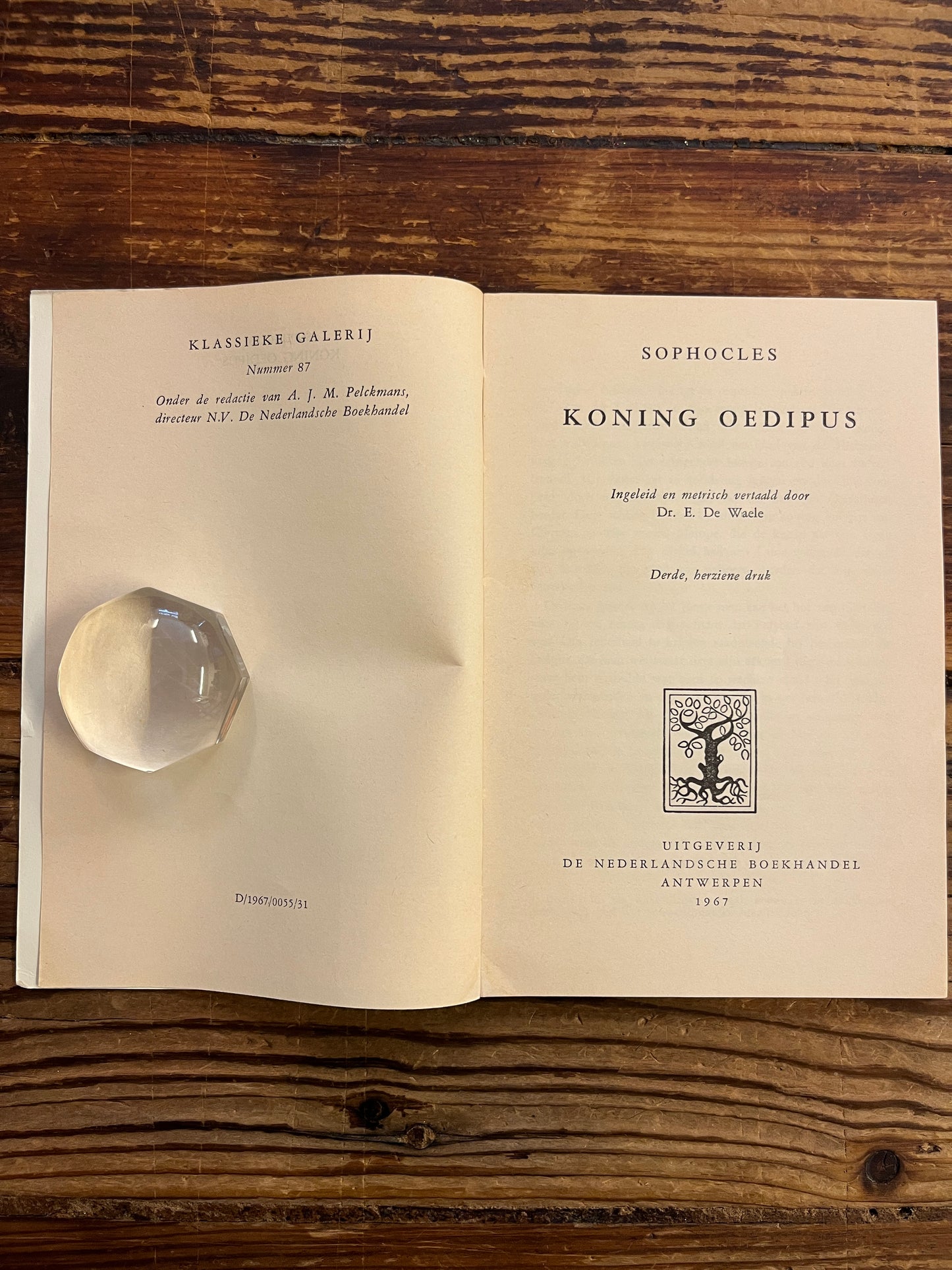 Koning Oedipus, Sophocles
