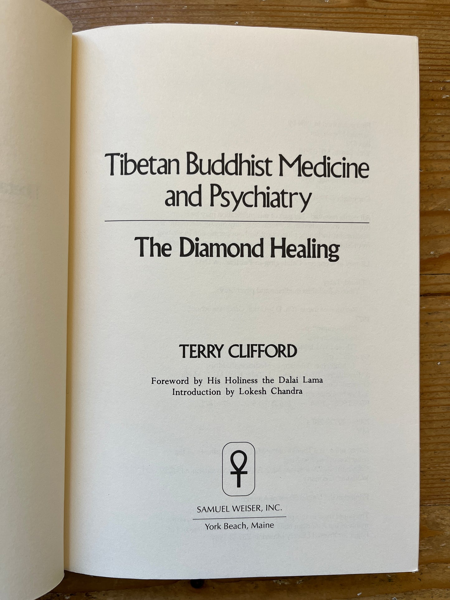 Tibetan Buddhist Medicine and psychiatry, Terry Clifford