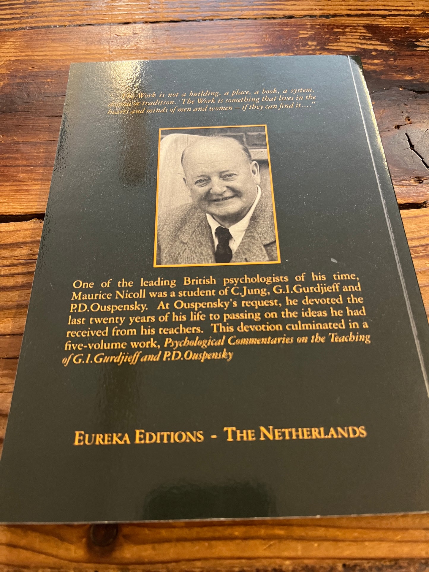 Simple Explanation of Work Ideas by Maurice Nicoll