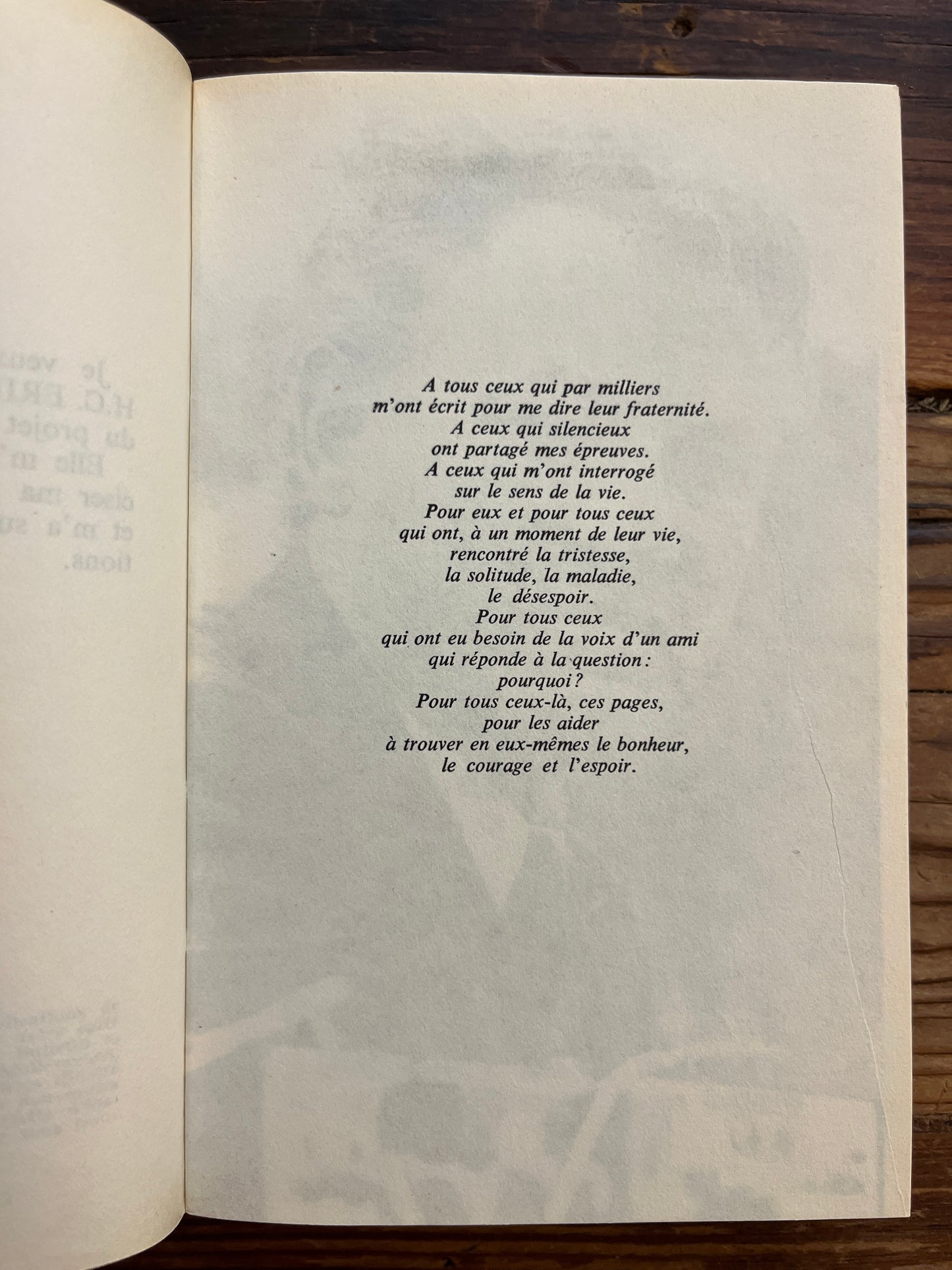 Le livre de la vie, Martin Gray