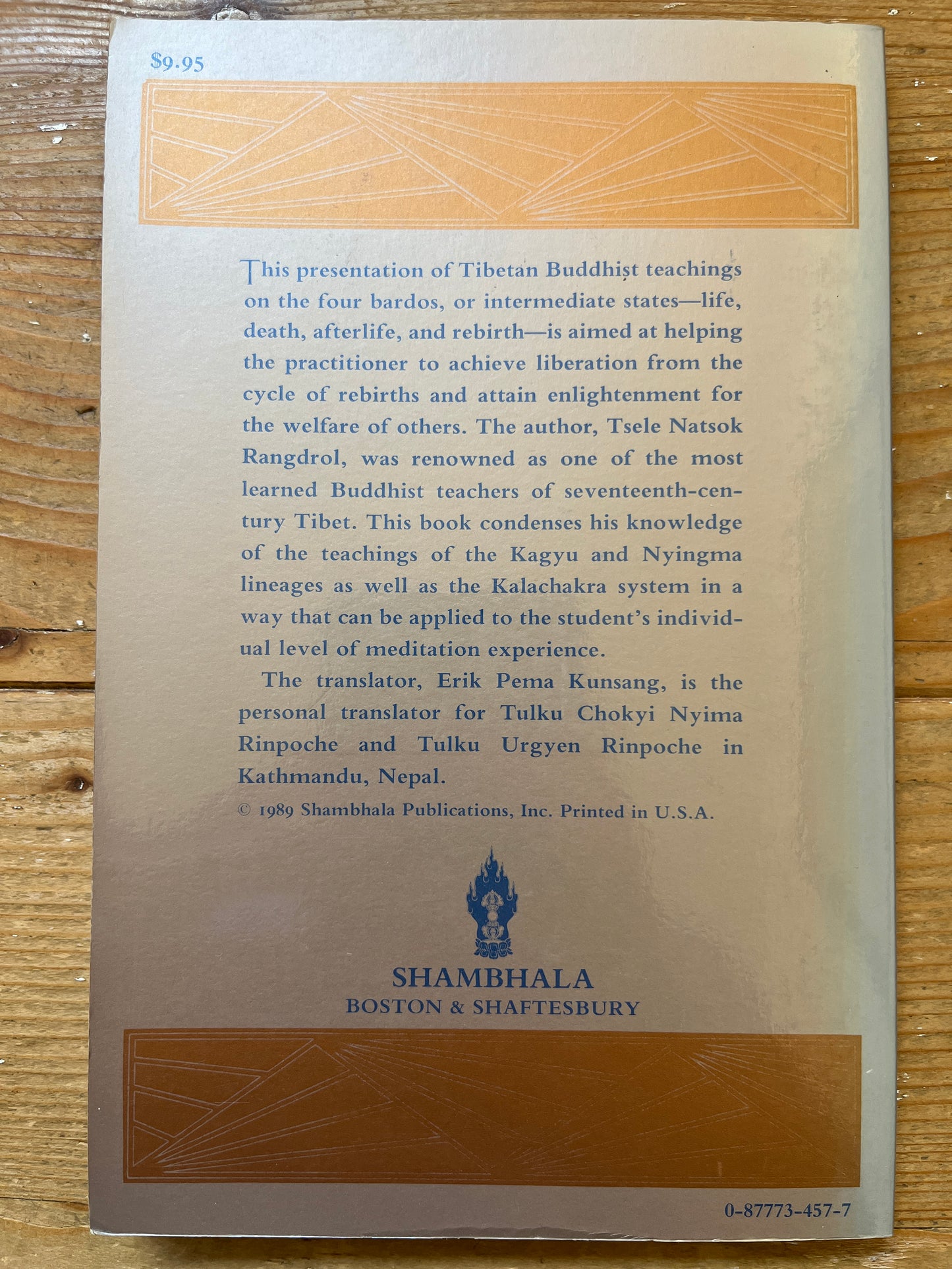 The mirror of mindfulness, Tsele Natsok Rangdrol