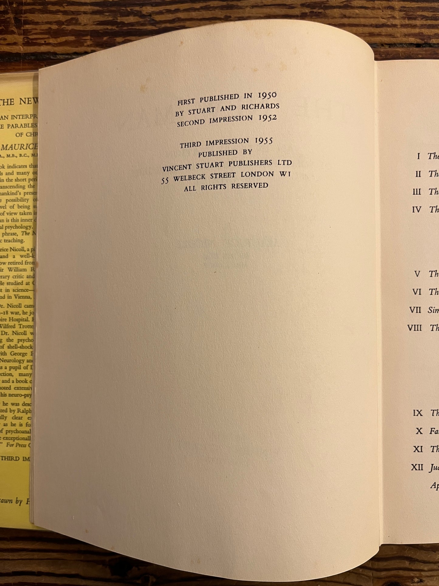 The New Man, Maurice Nicoll, First Edition, 3rd impression