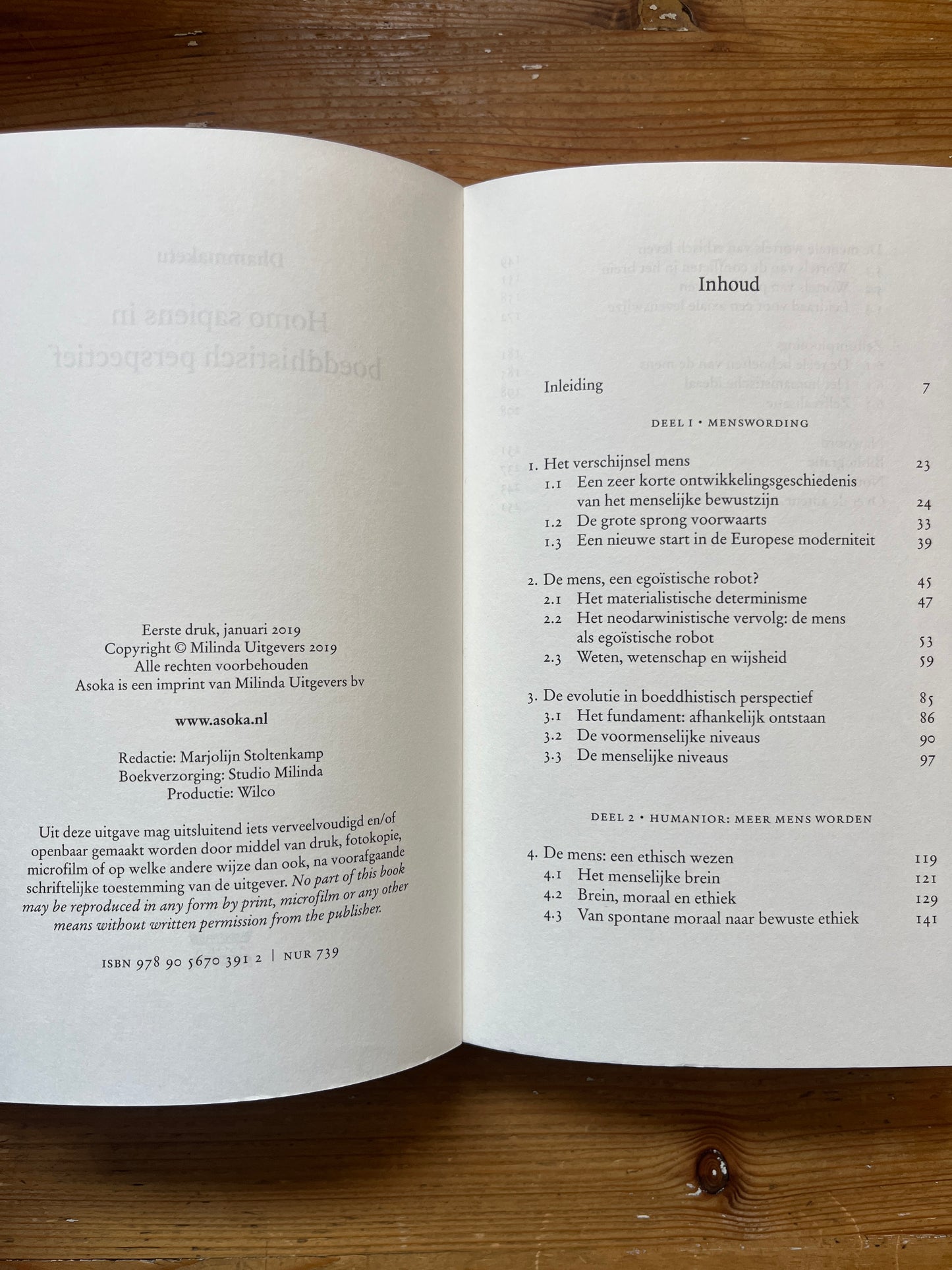 Homo sapiens in boeddhistisch perspectief, Dhammaketu
