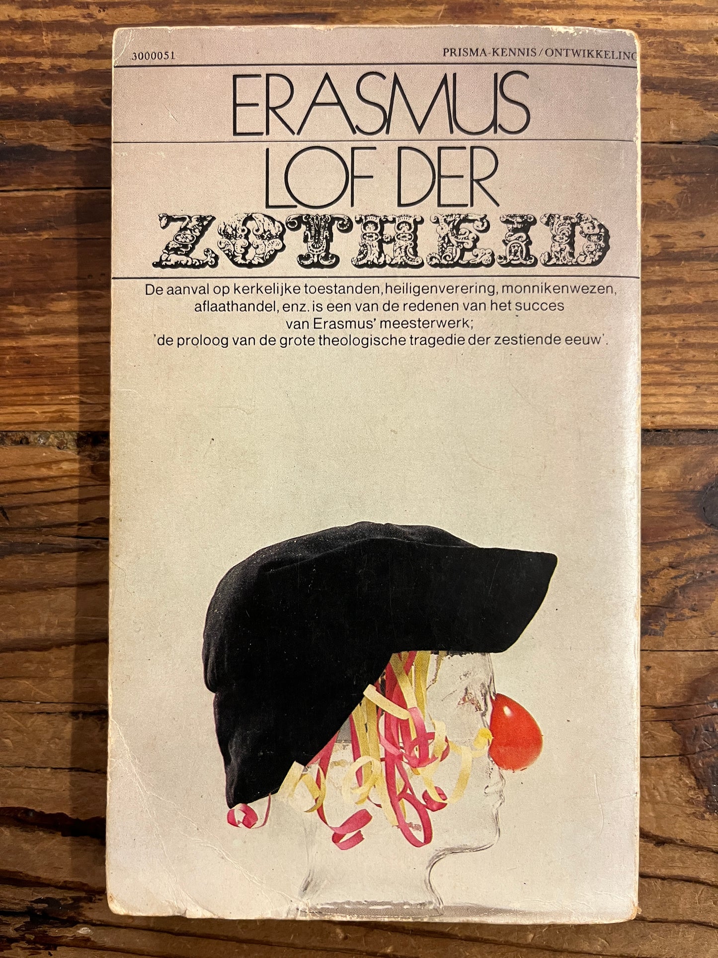 Lof der zotheid, Erasmus