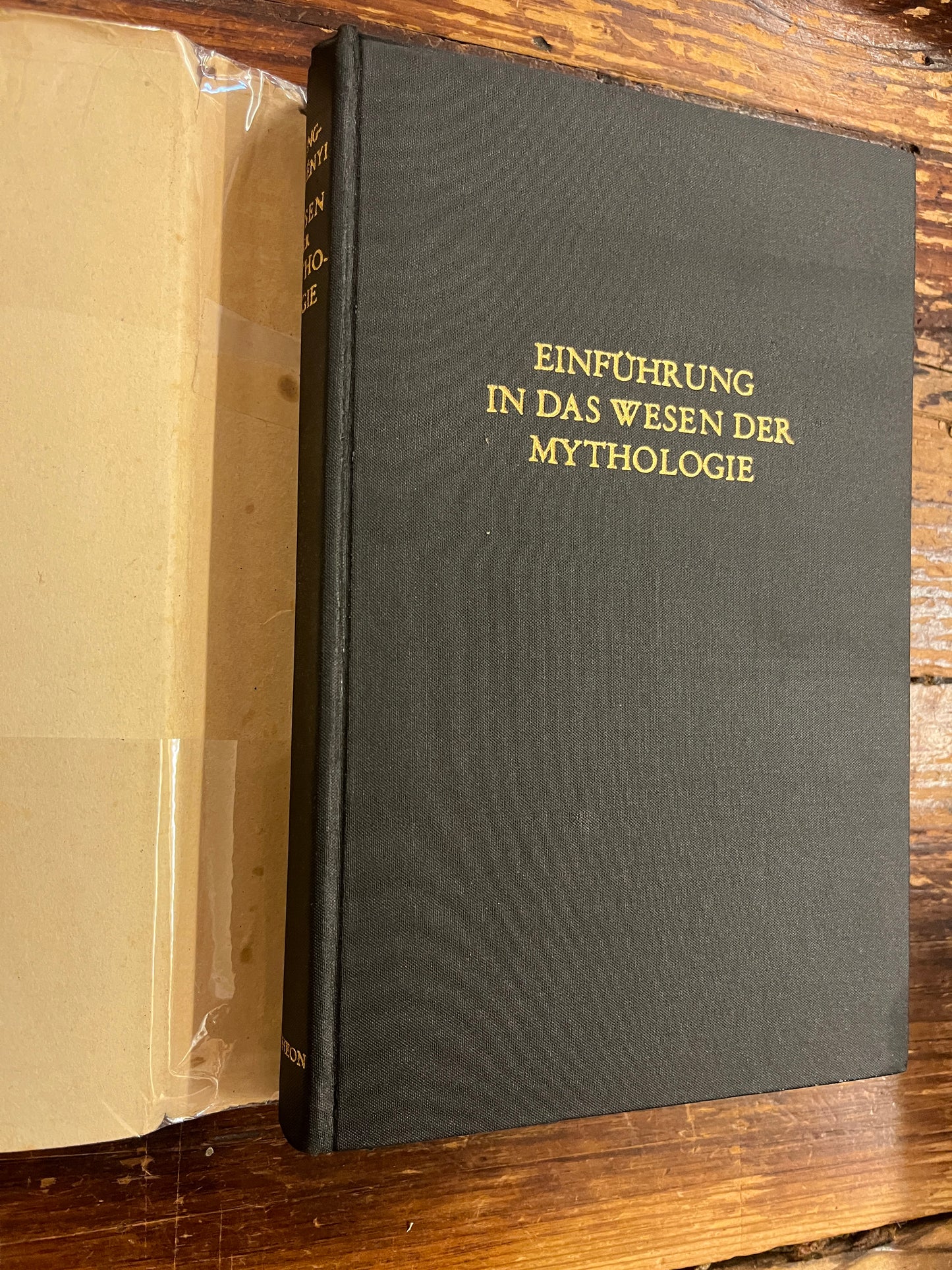 Einfuhrung in das wesen der Mythologie, C.G. Jung und K. Kerenyi