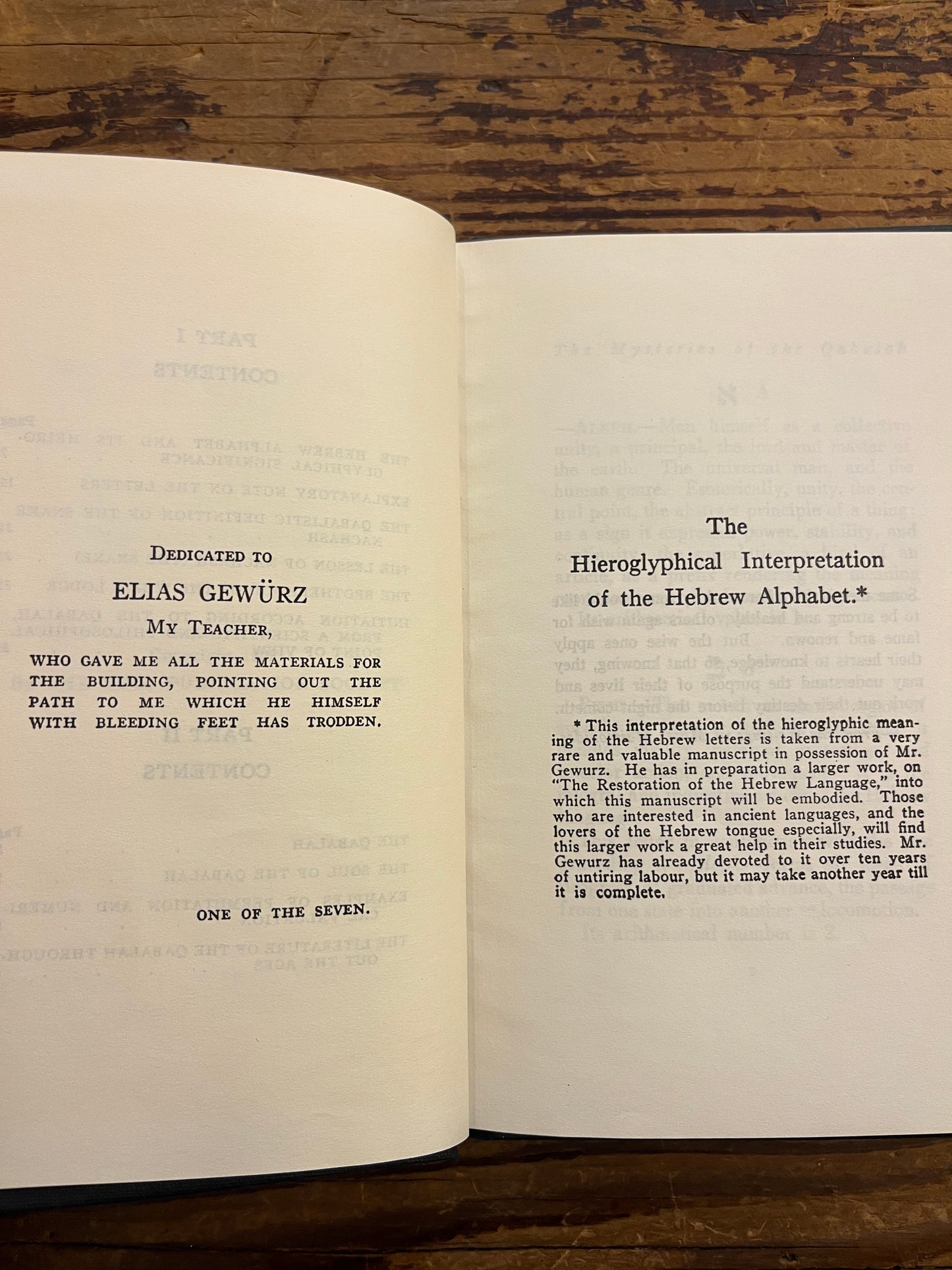 The mysteries of the Qabalah