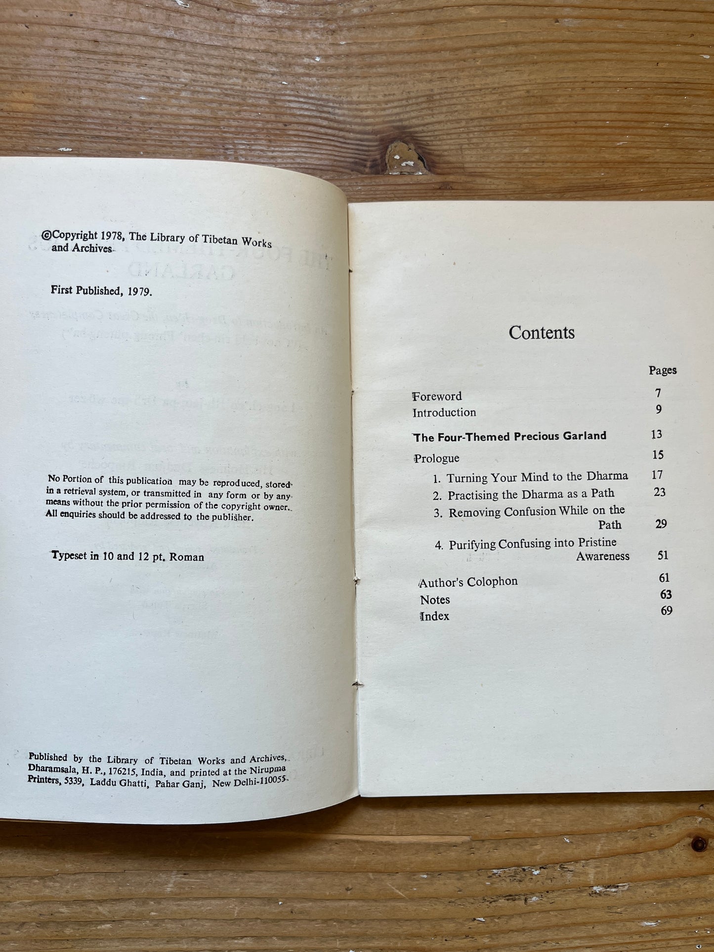 An introduction to Dzog-ch'en, the great Completeness, The four-themes precious garland