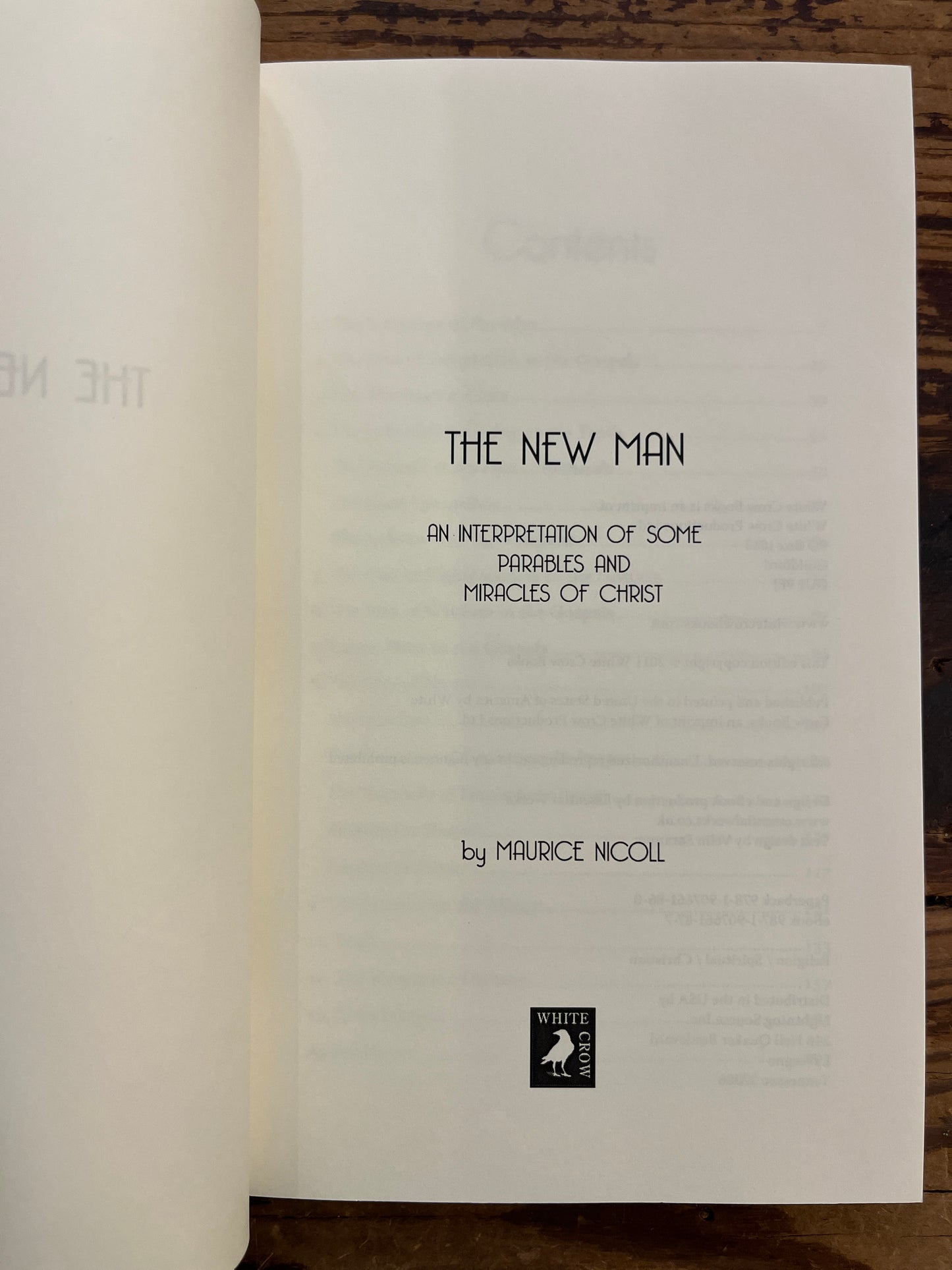 The New Man, Maurice Nicoll