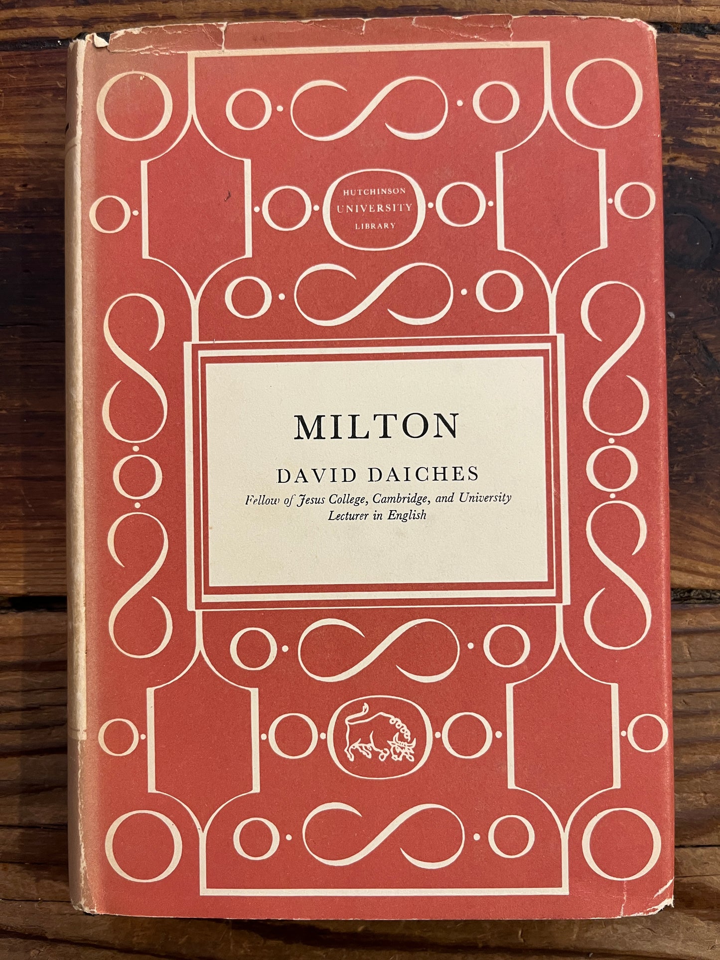 Milton, Davies Daiches