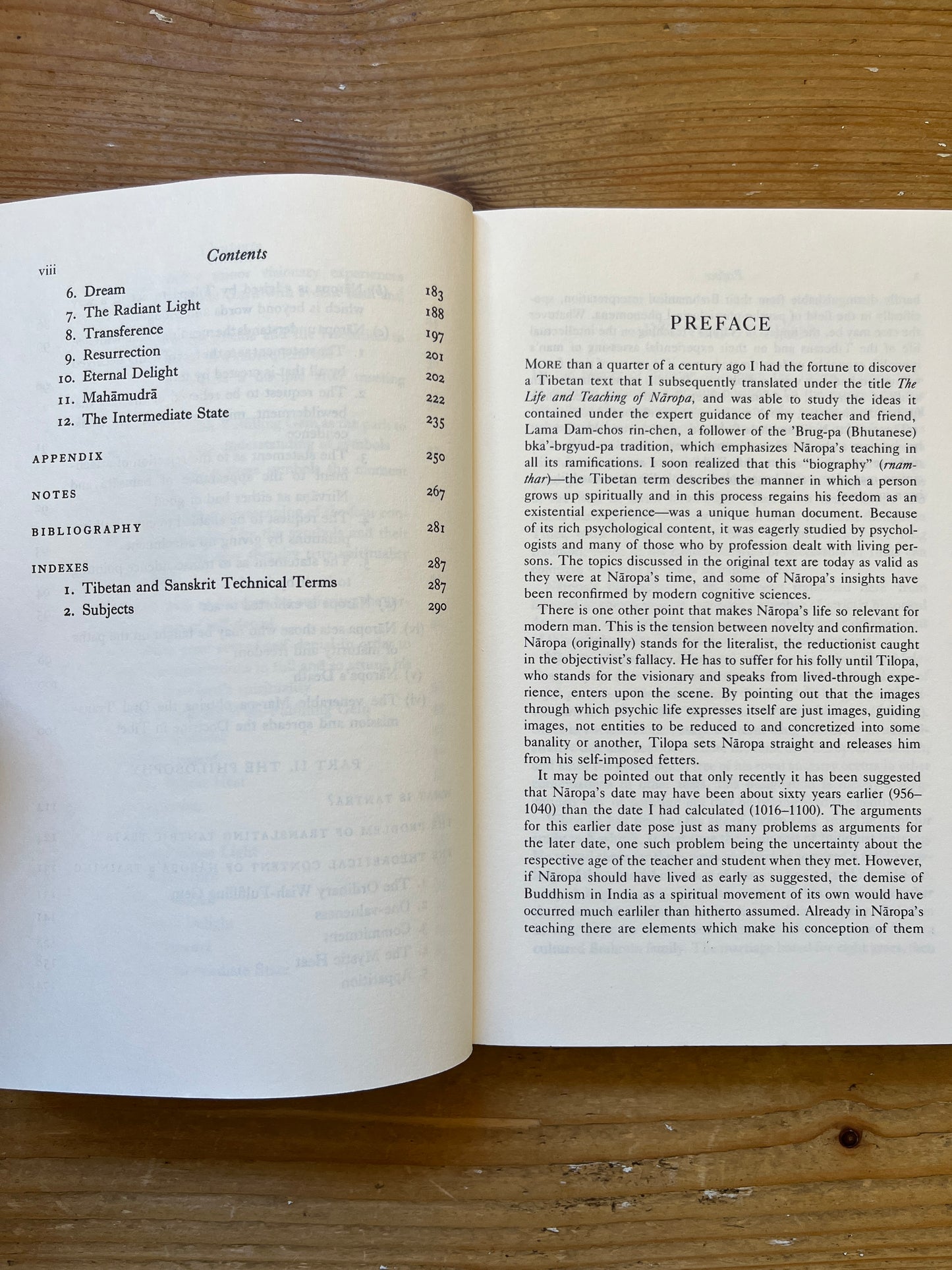 The life and teaching of Naropa