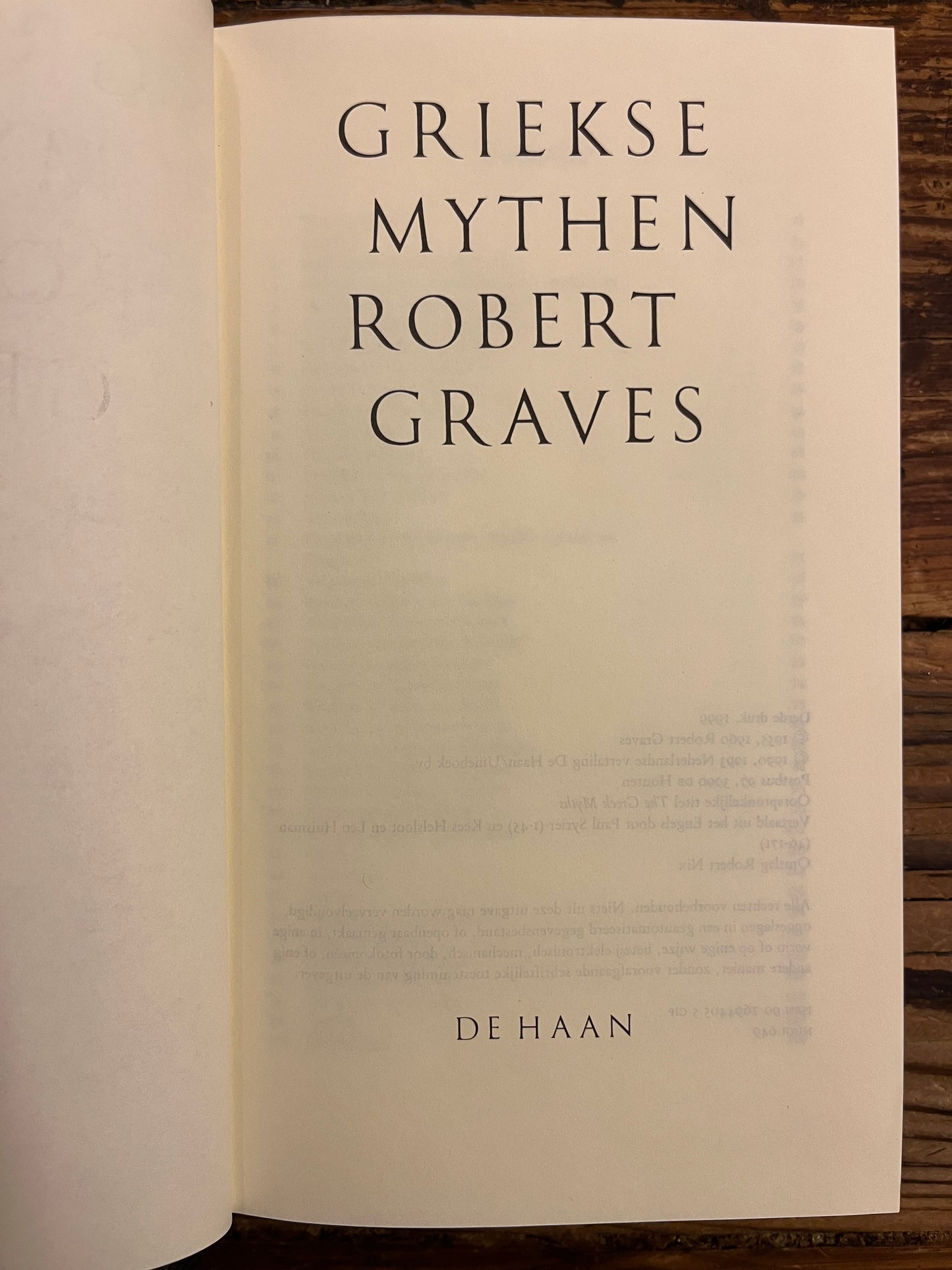 Griekse mythen, Robert Graves