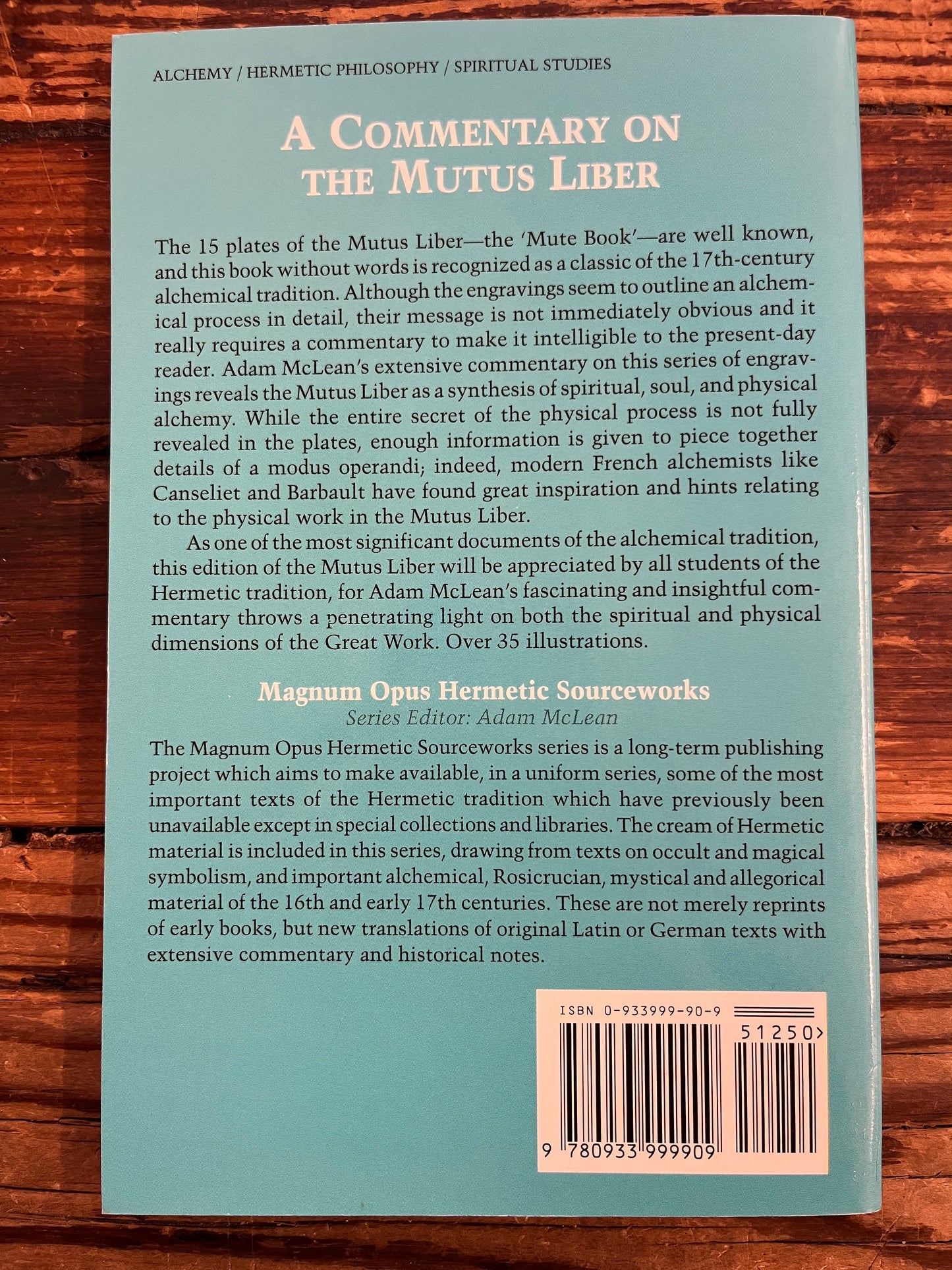 A commentary on the Mutus Liber, Adam McLean