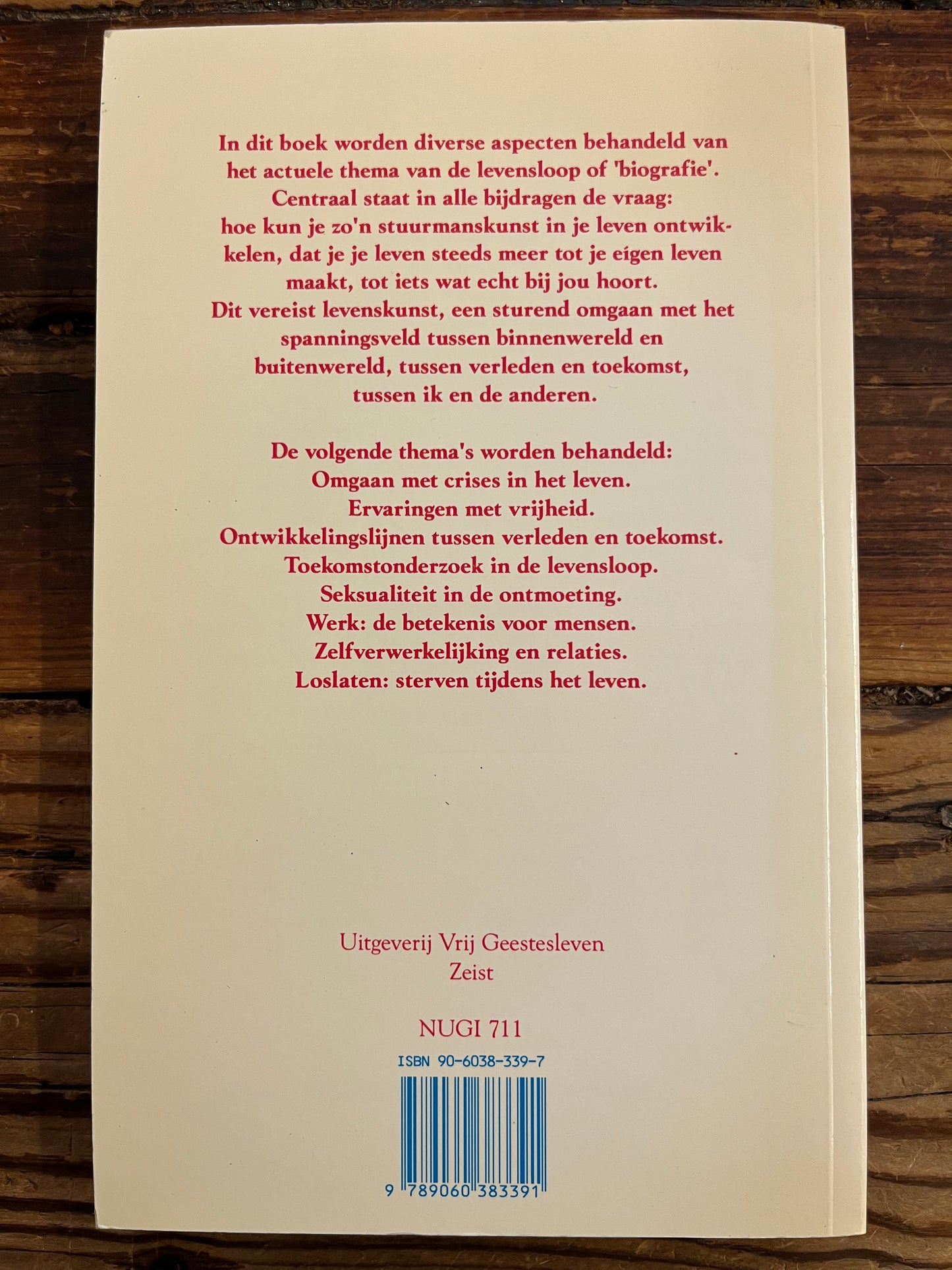 Levenswerk, Annemarie van der Meer