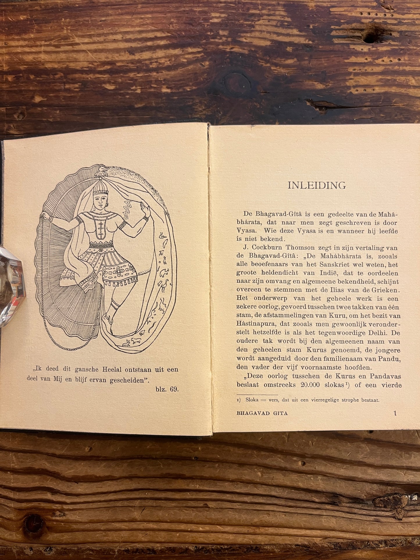 Bhagavad-Gita, het boek van Yoga, Nederlandse bewerking van Louis Kees, 1904