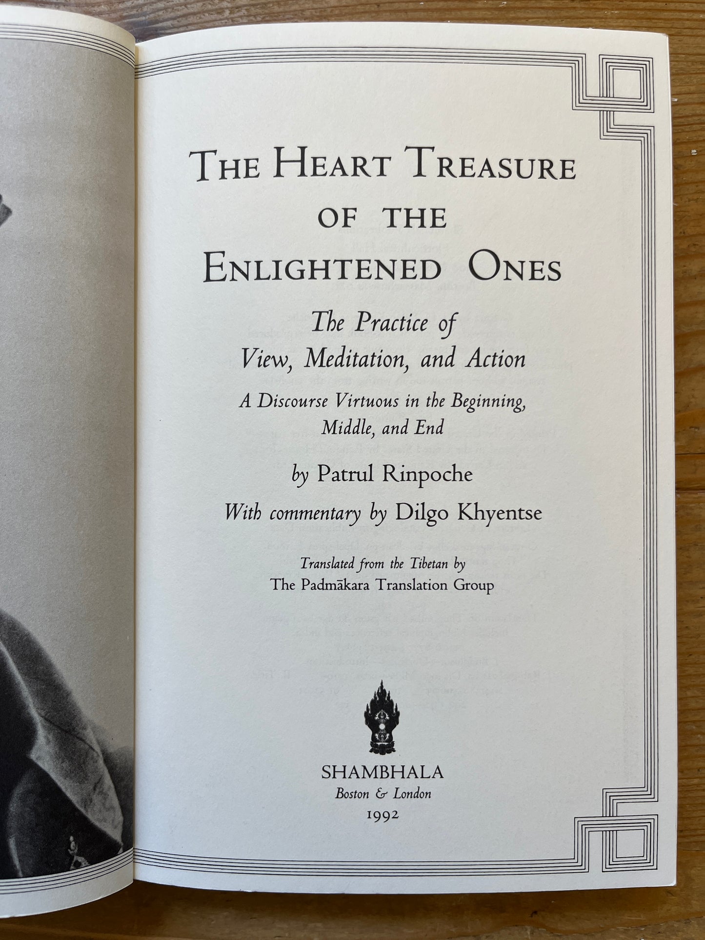 The heart treasures of enlightened ones, Dilgo Khyentse