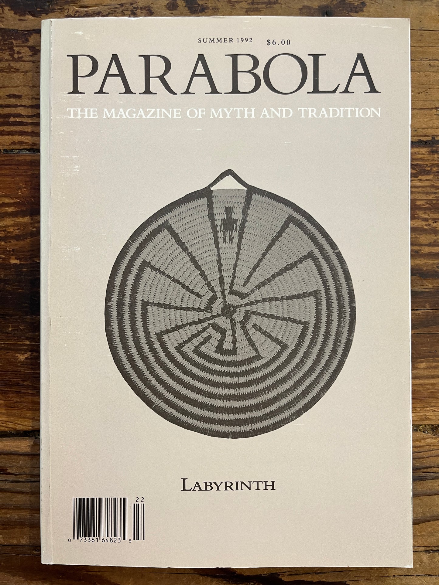 Parabola, Labyrinth, Volume XVII, Number 2
