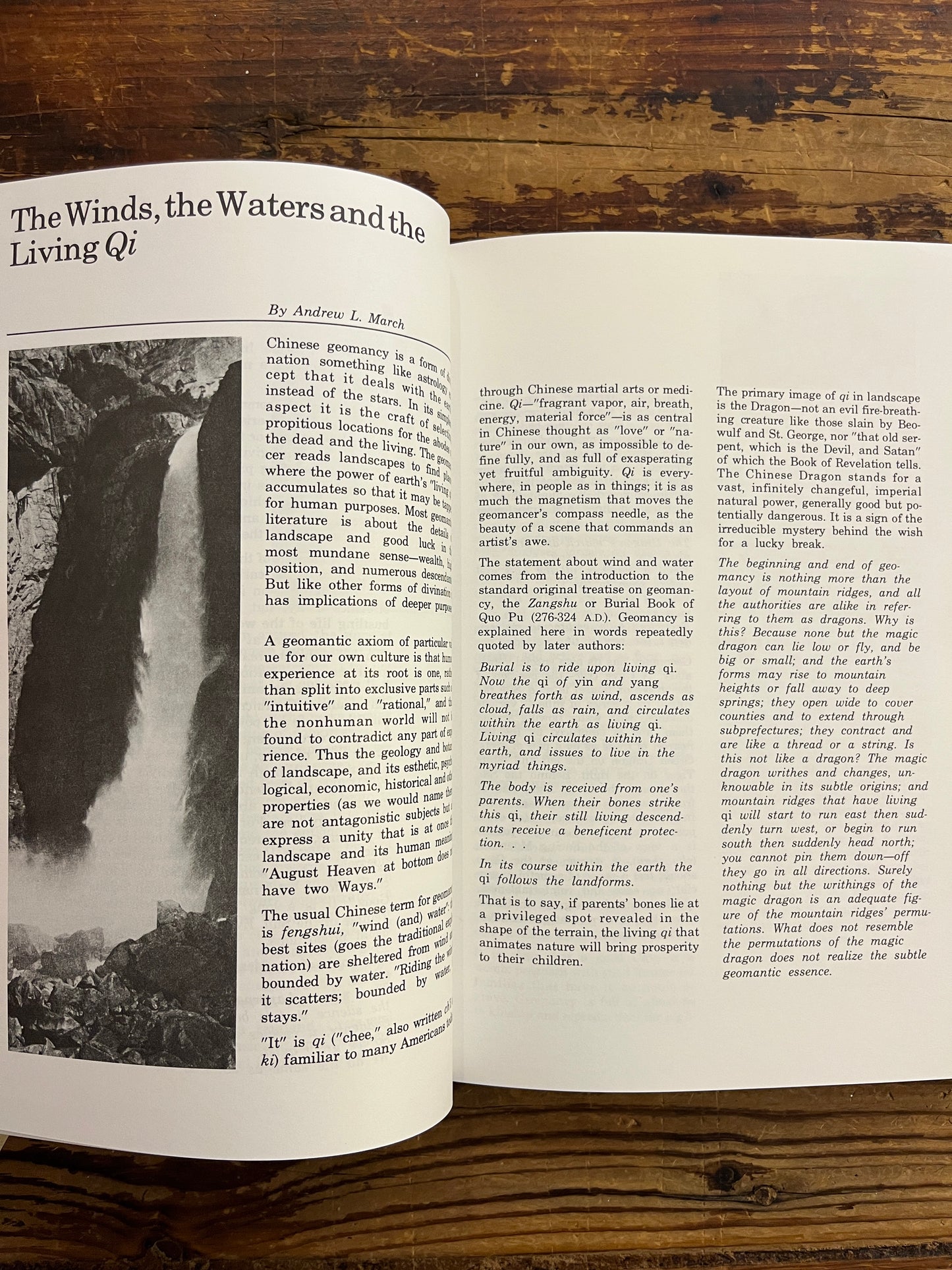 Parabola, Sacred Space, Volume III, Number 1,
