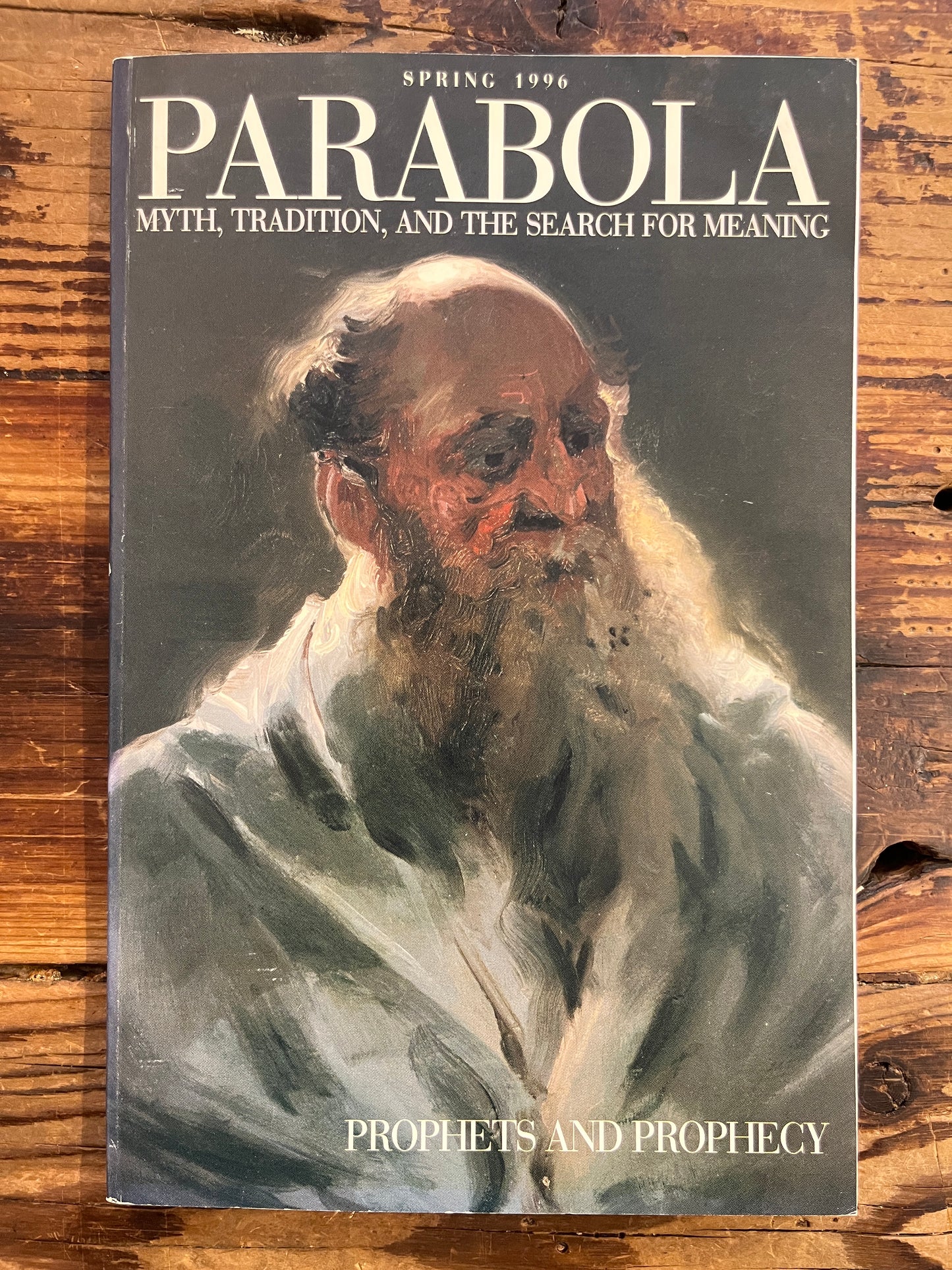 Parabola, prophets and prophecy, Volume XXI, No. 1