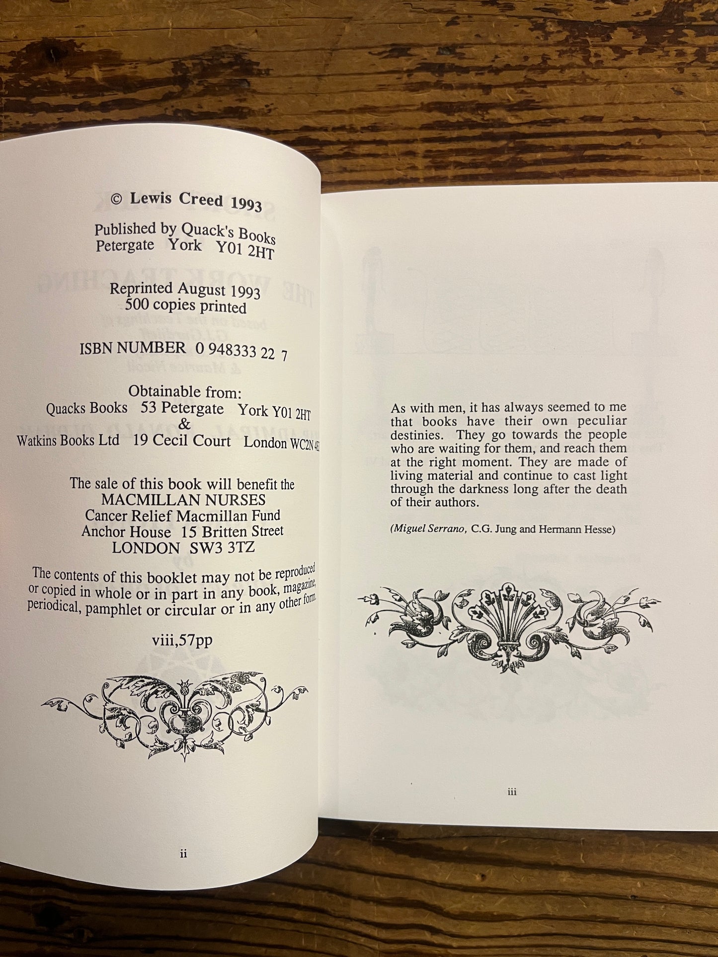 Work teaching, Work poema, Muriel Oldham & Ronald Oldham
