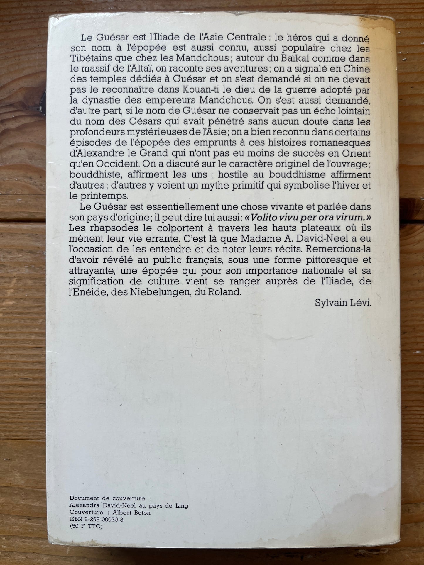 La vie surhumaine de Guesar de Ling, Alexandra David-Neel et le Lama Yongden