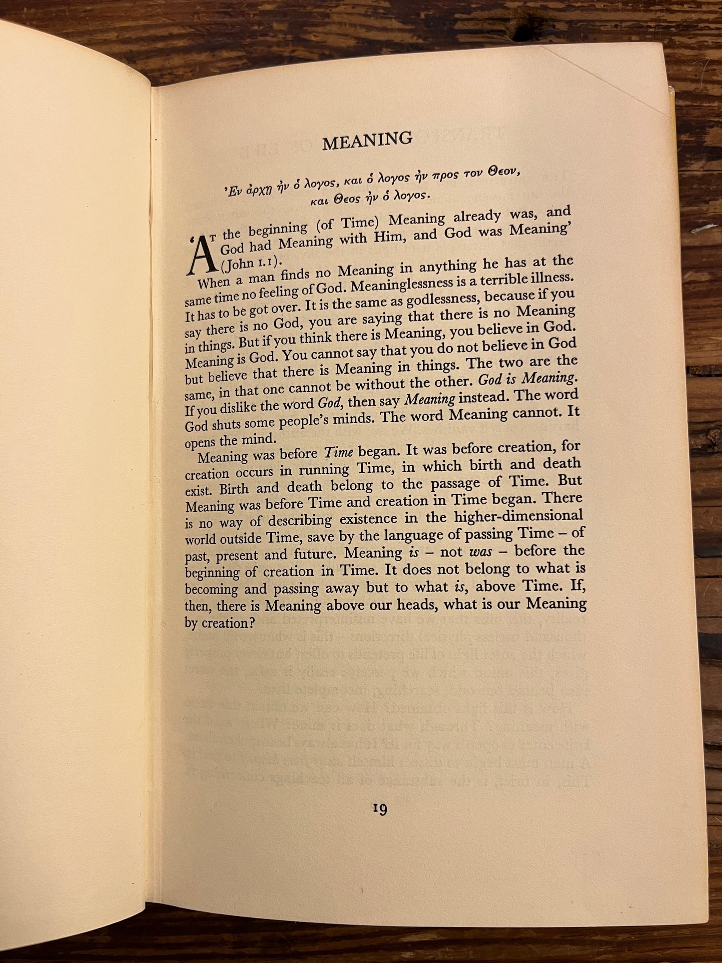 The Mark, Maurice Nicoll, First Edition, 2nd impression