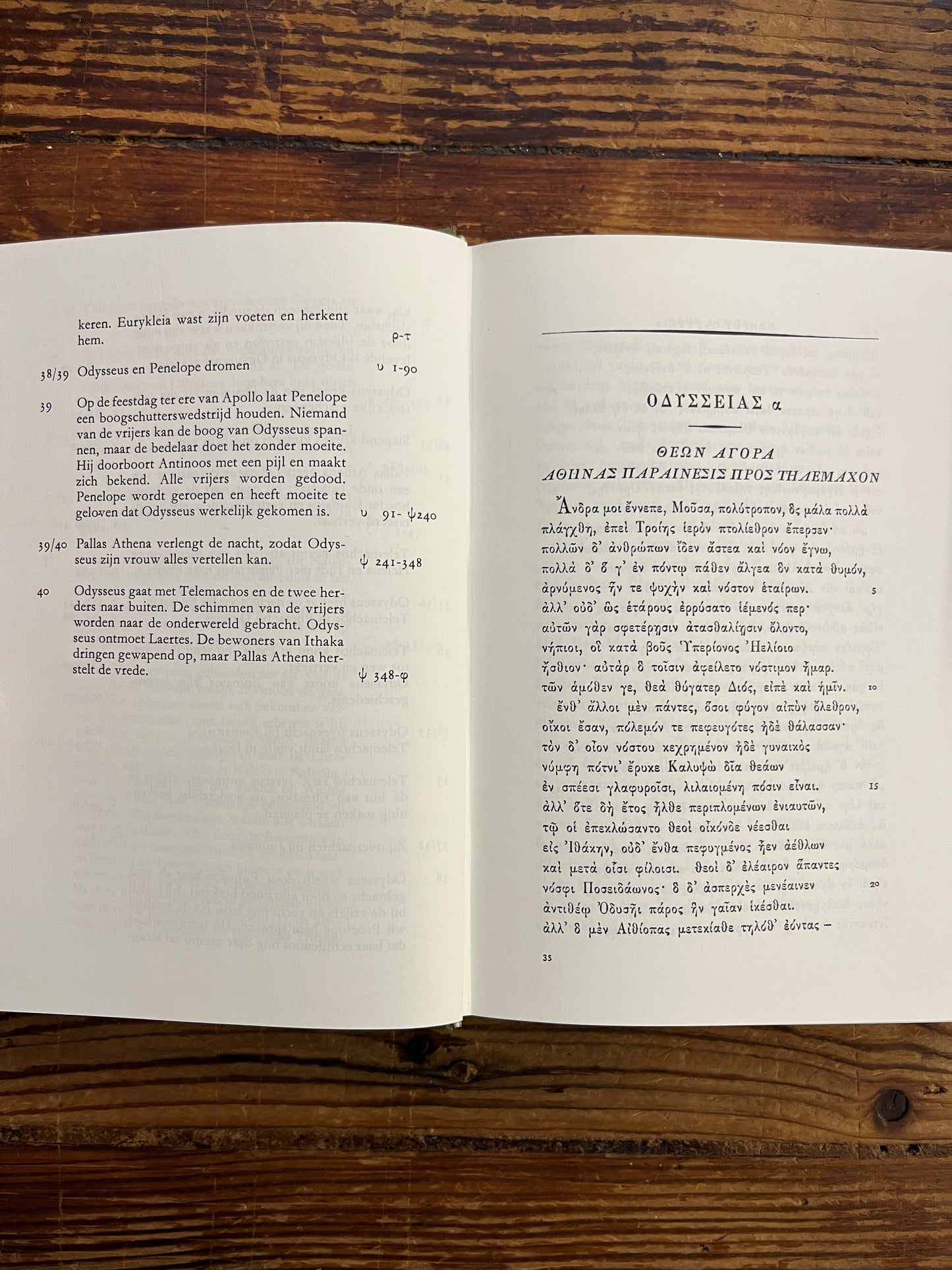 Odysseia, Homeros, verzorgd door Dr. J.W. Fuchs