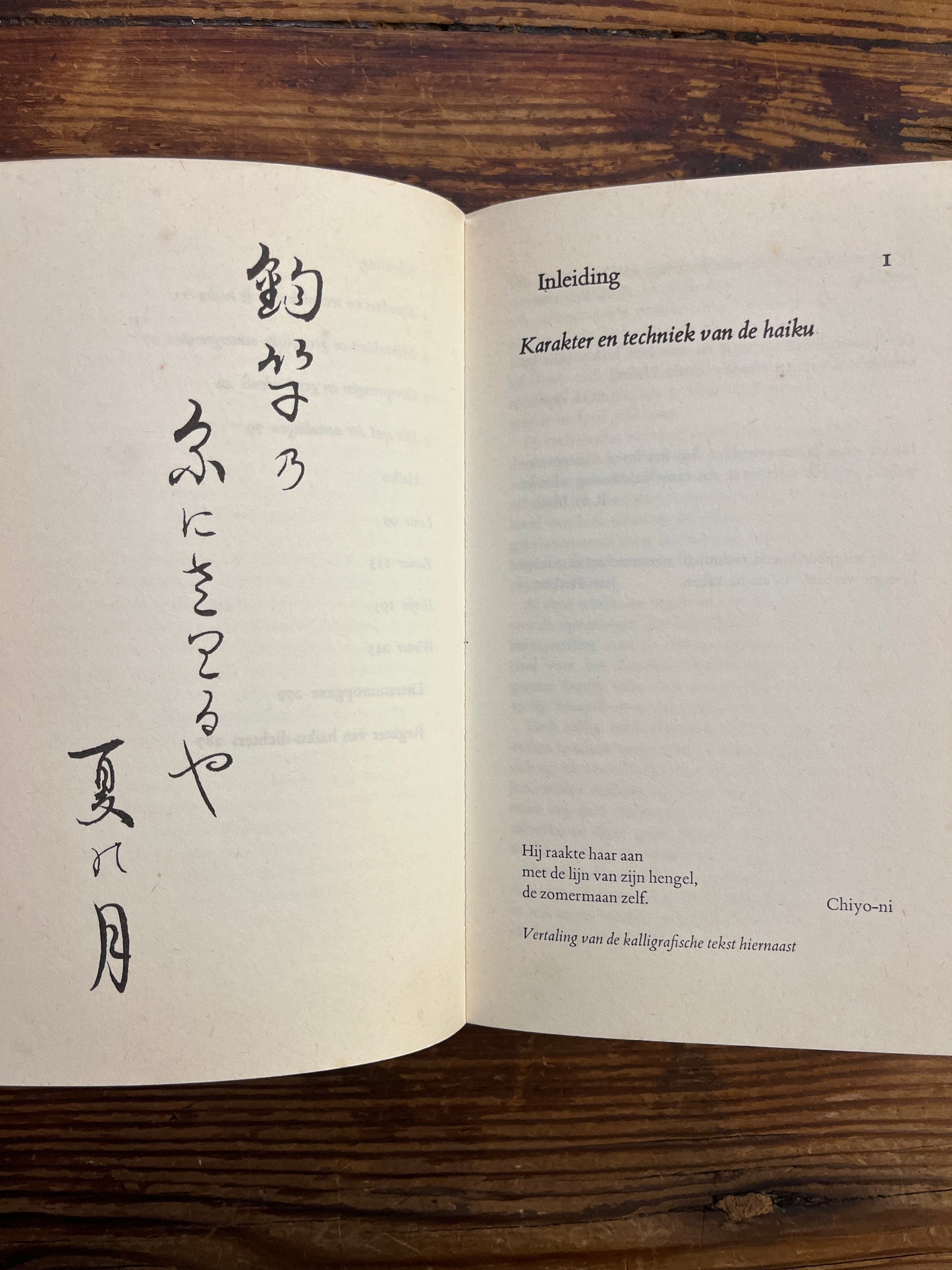 Haiku, een jonge maan, J. Van Tooren