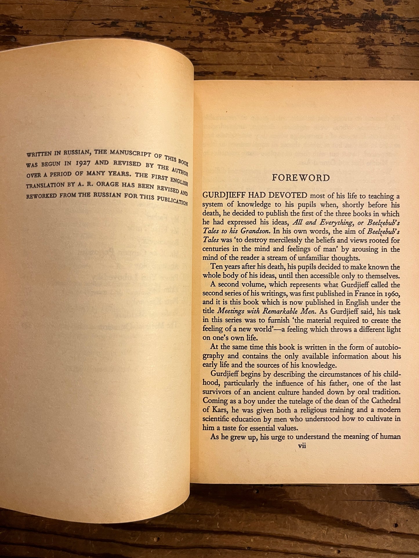 Meetings with Remarkable Men, G.I. Gurdjieff
