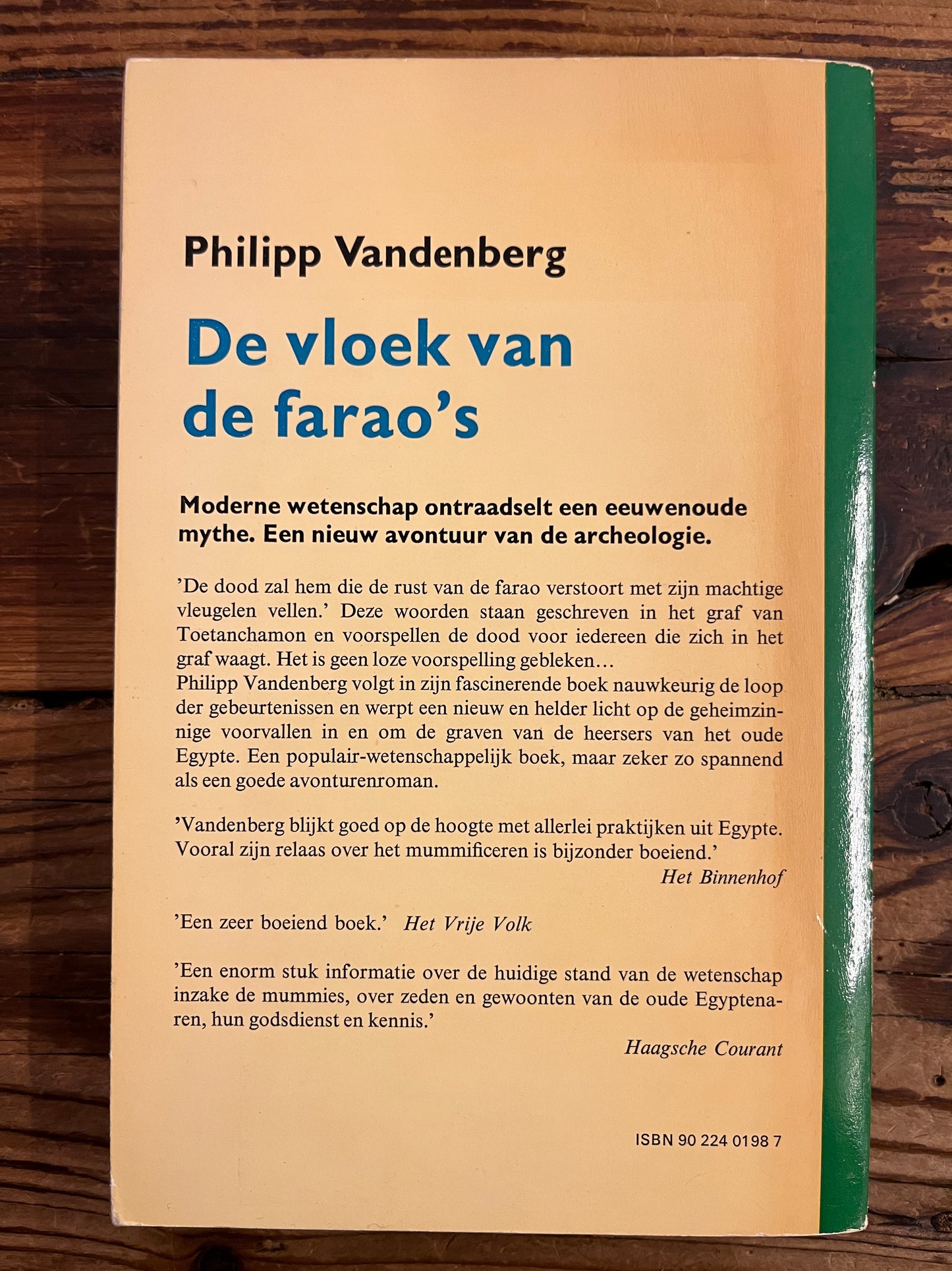 De vloek van de Farao’s, Philipp Vandenberg