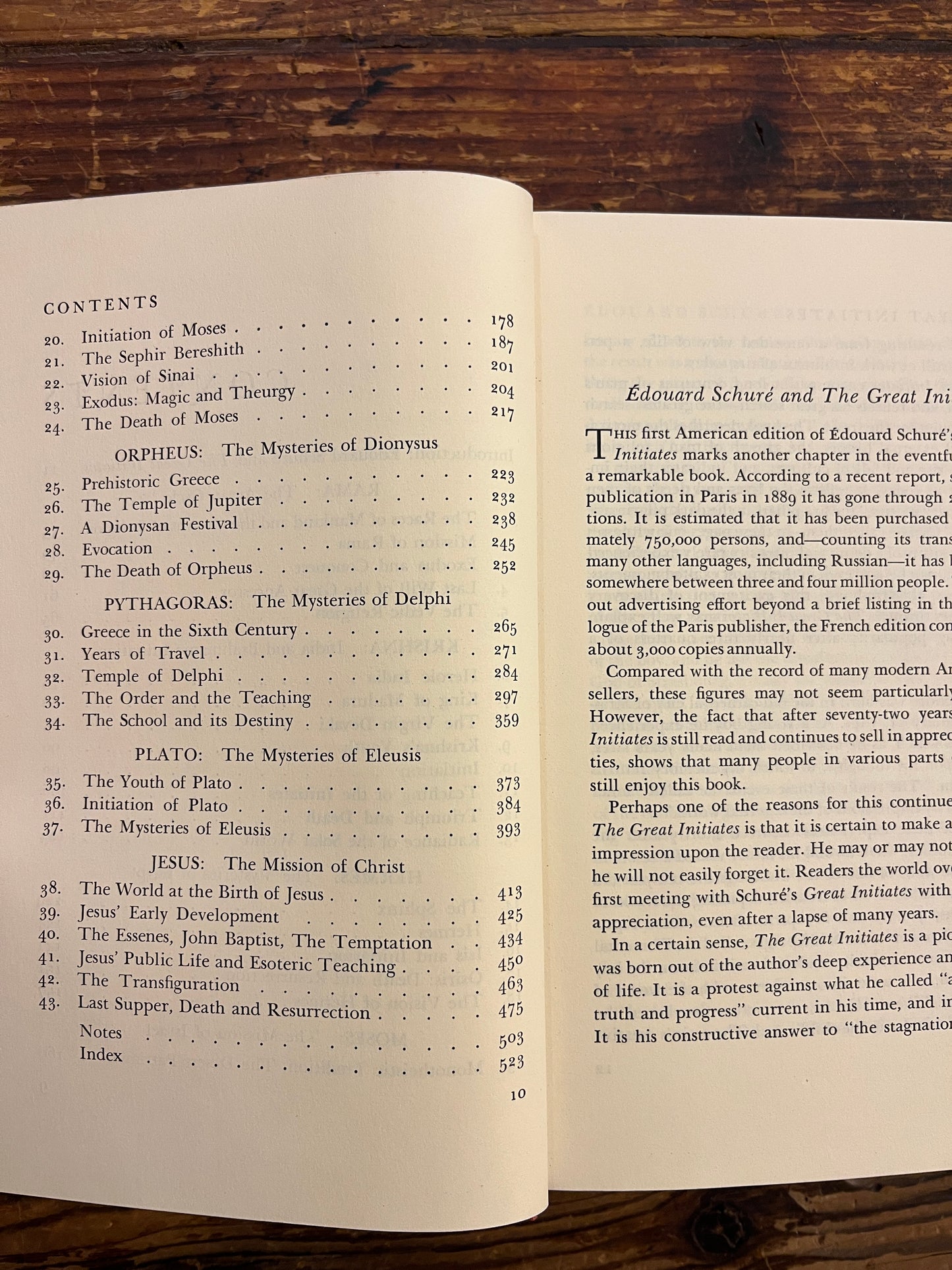 The Great Initiates, Edouard Schuré, 1st Edition