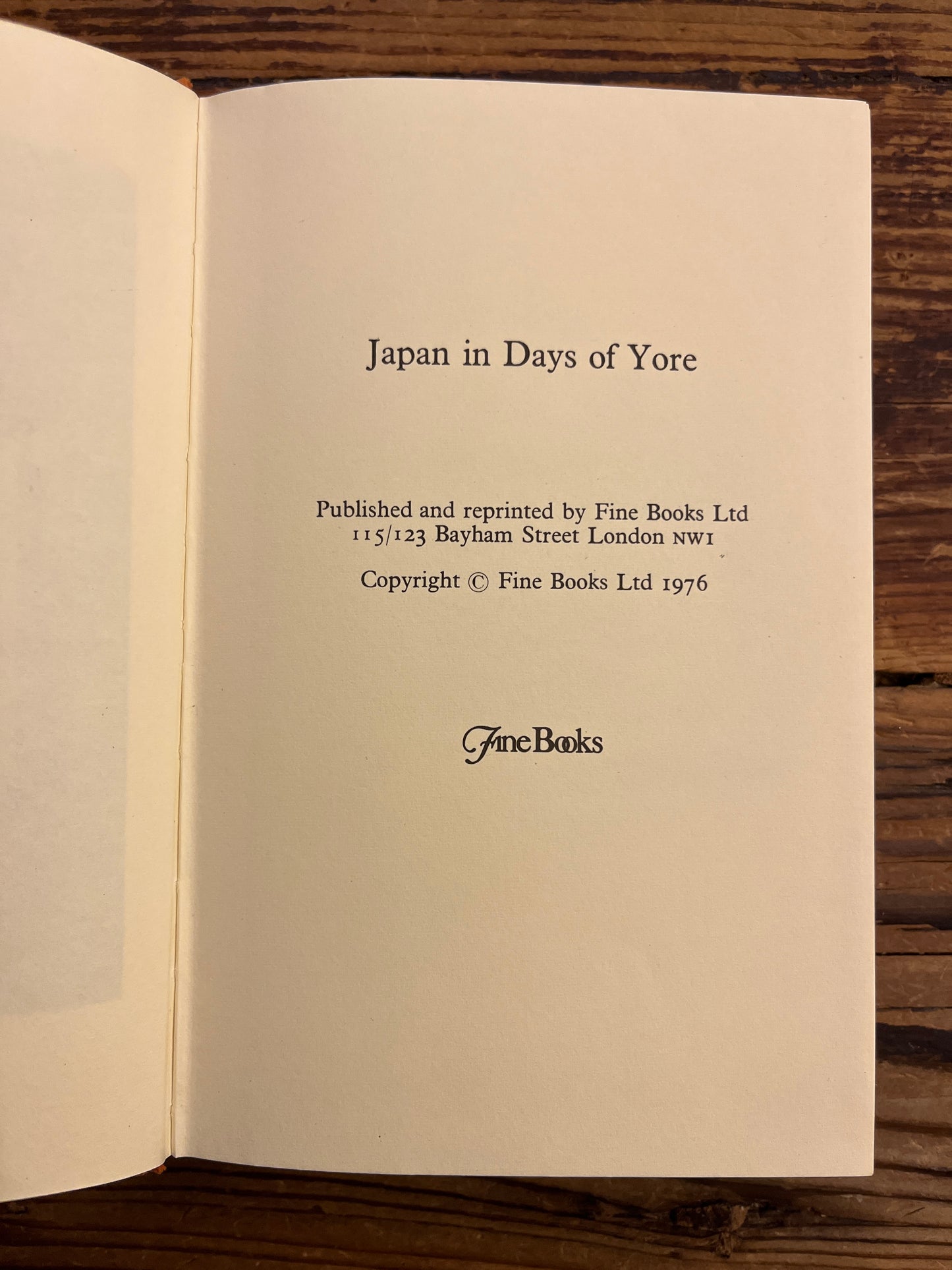 Japan in Days of Yore, Walter Dening