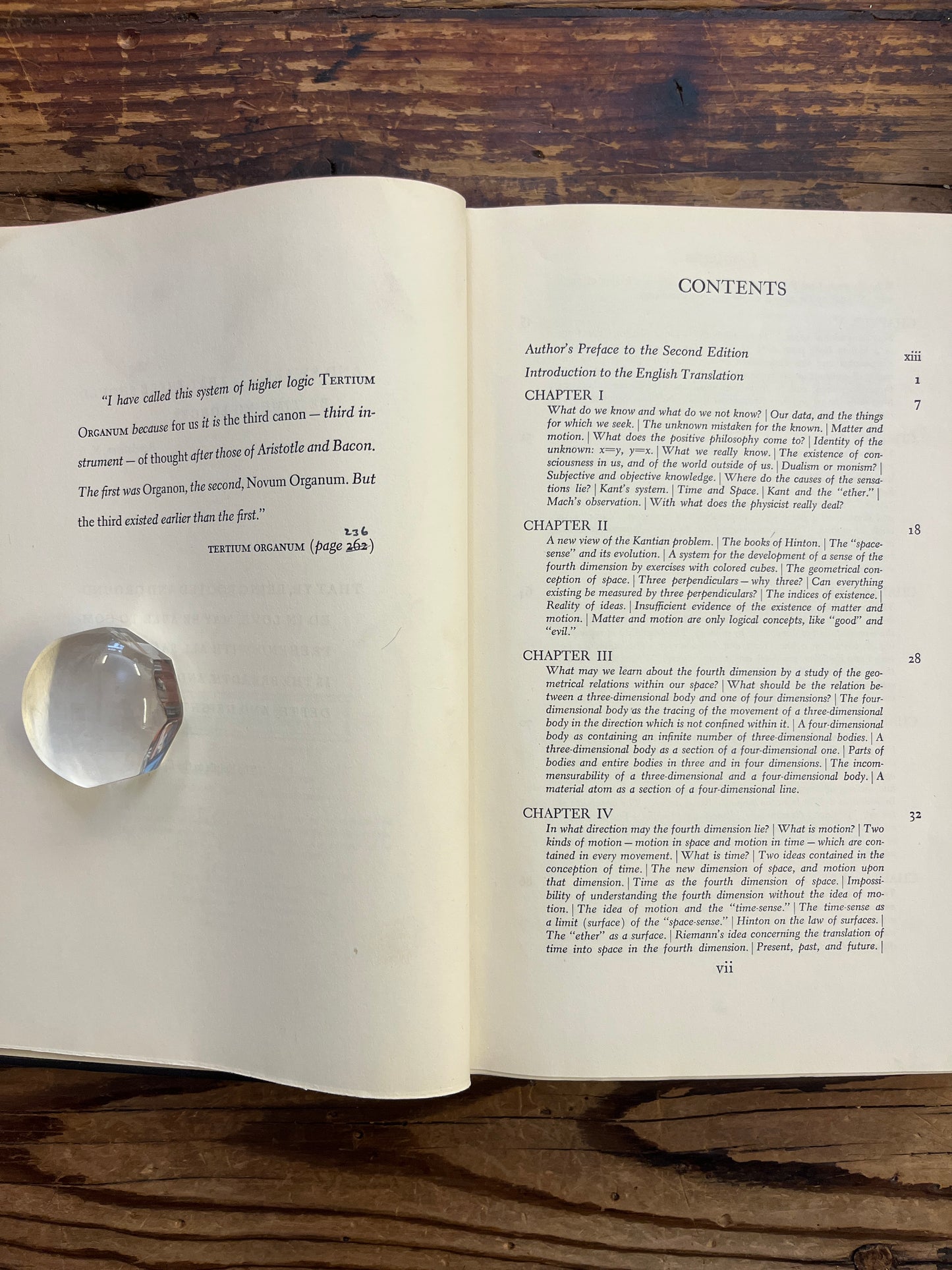 Tertium organum A key to the Enigmas of the world, P.D. Ouspensky