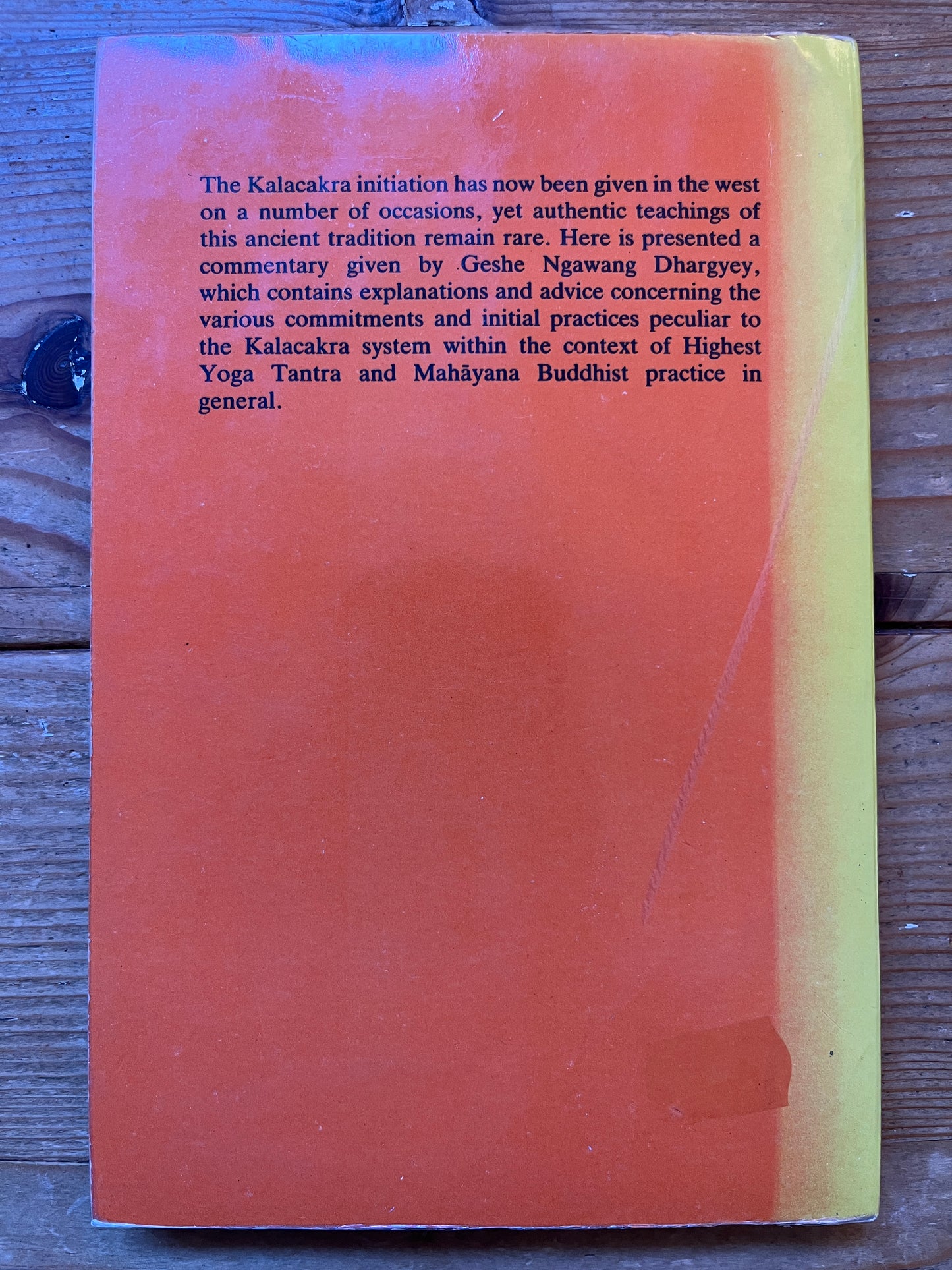 Kalacakra Tantra, Geshe Ngawang Dhargyey